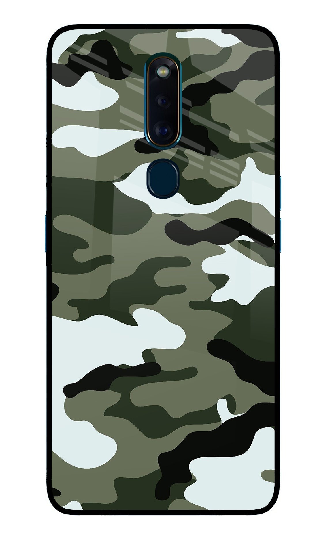 Camouflage Case for Oppo F11 Pro