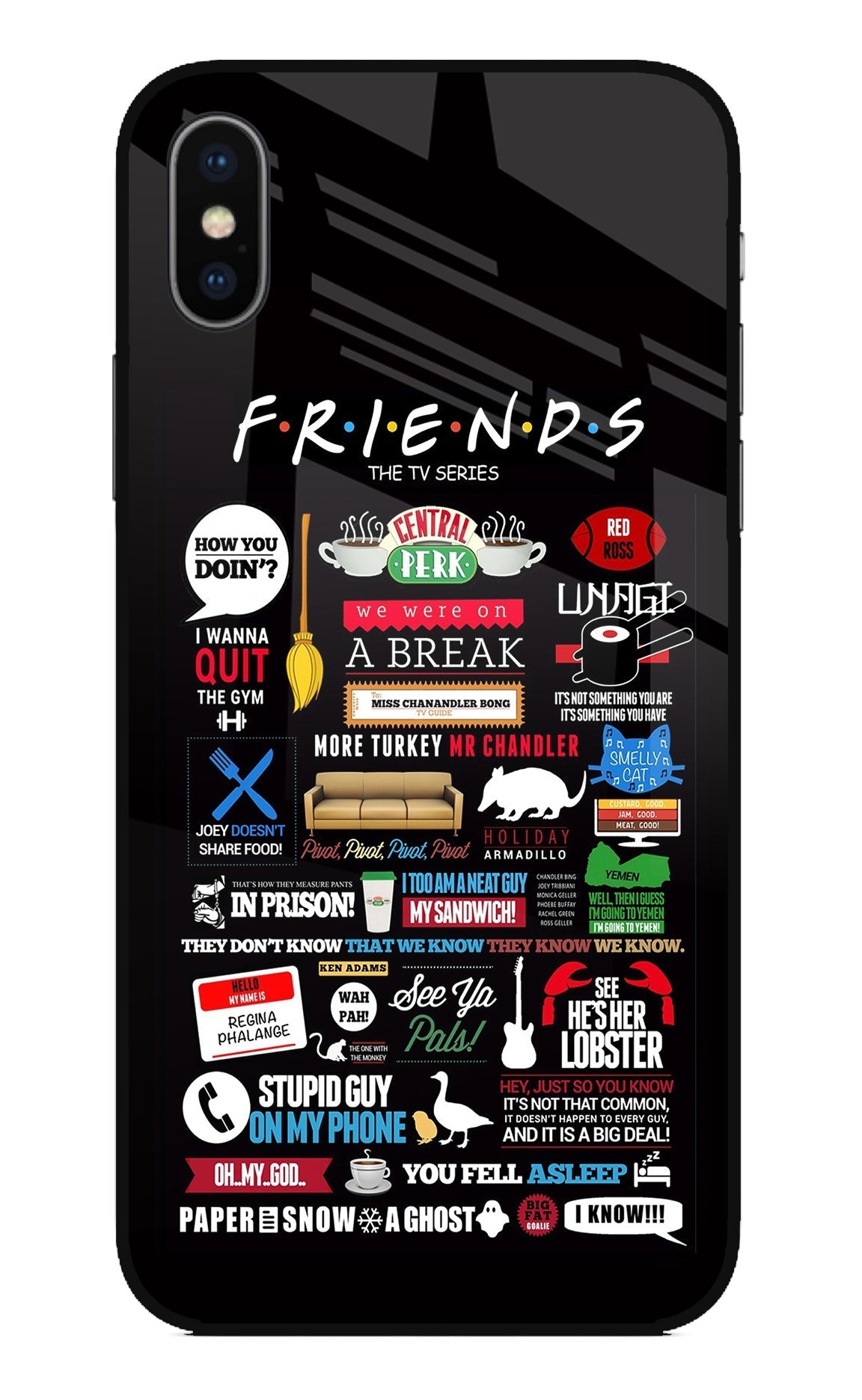 FRIENDS Case for iPhone XS