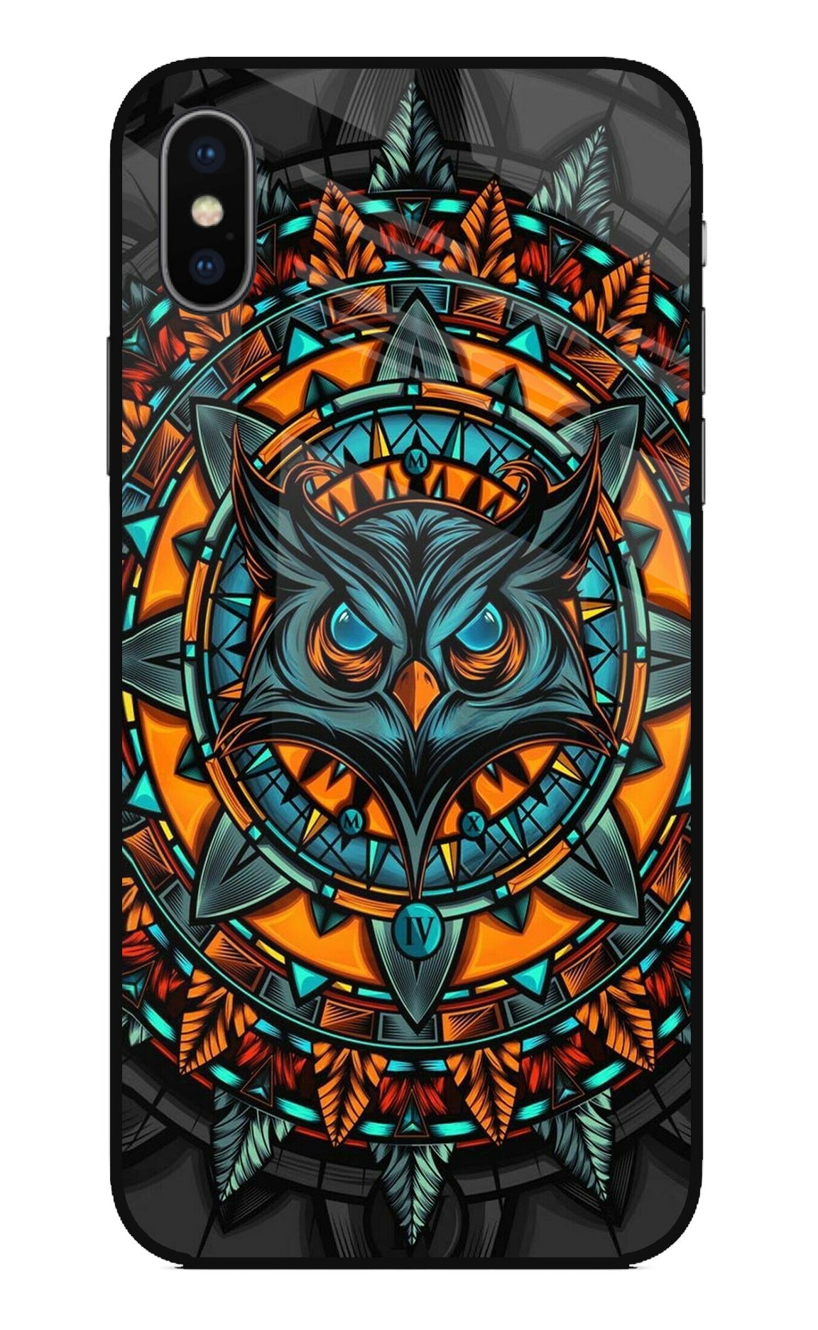 Angry Owl Art Case for iPhone XS