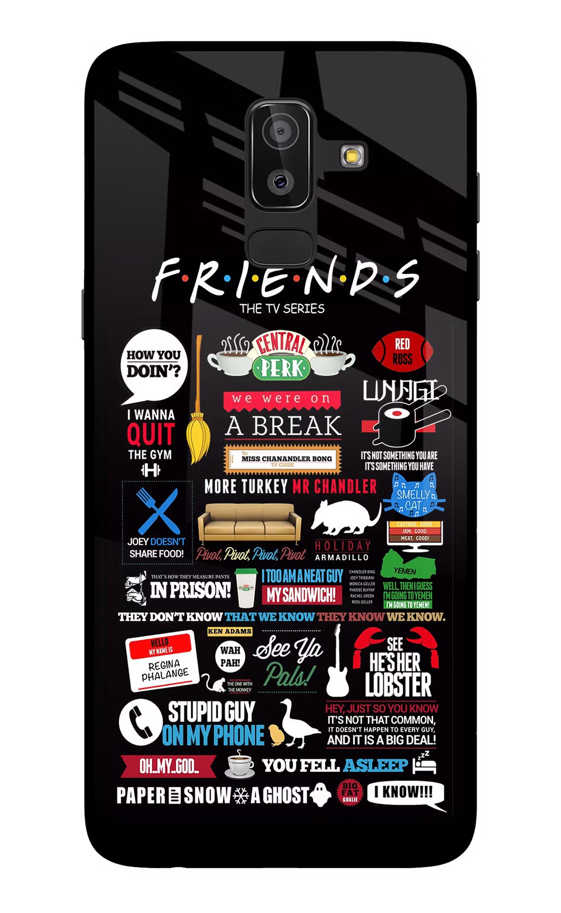 FRIENDS Case for Samsung On8 2018 by Casekaro