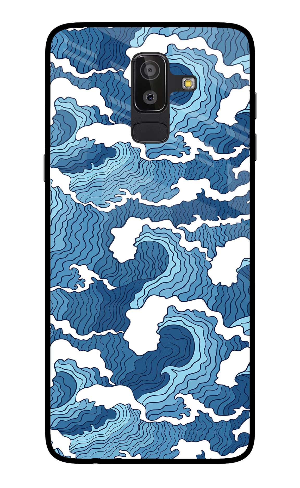 Blue Waves Case for Samsung On8 2018 by Casekaro