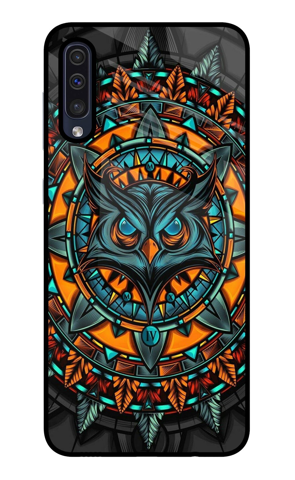 Angry Owl Art Case for Samsung A50/A50s/A30s