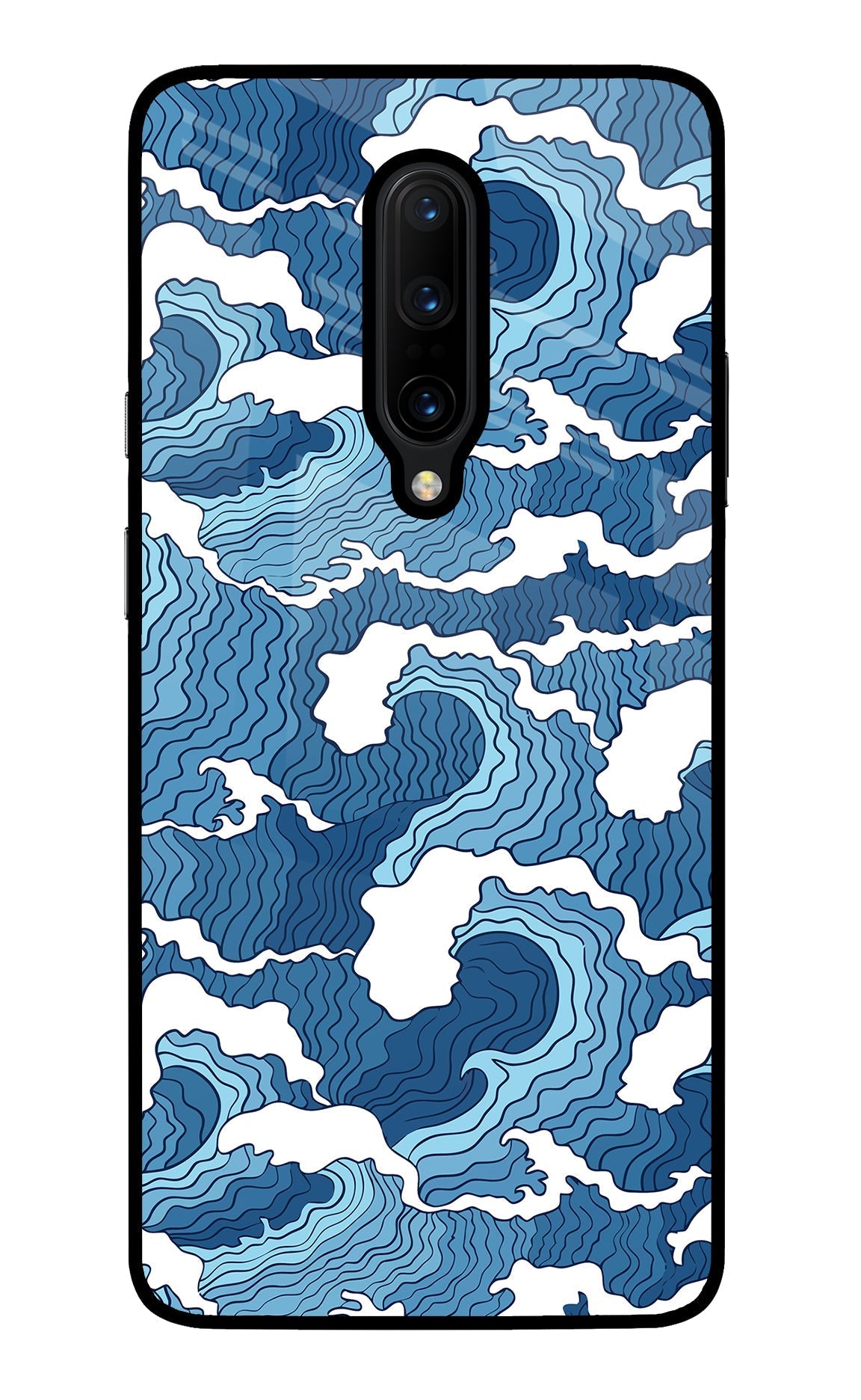 Blue Waves Case for Oneplus 7 Pro