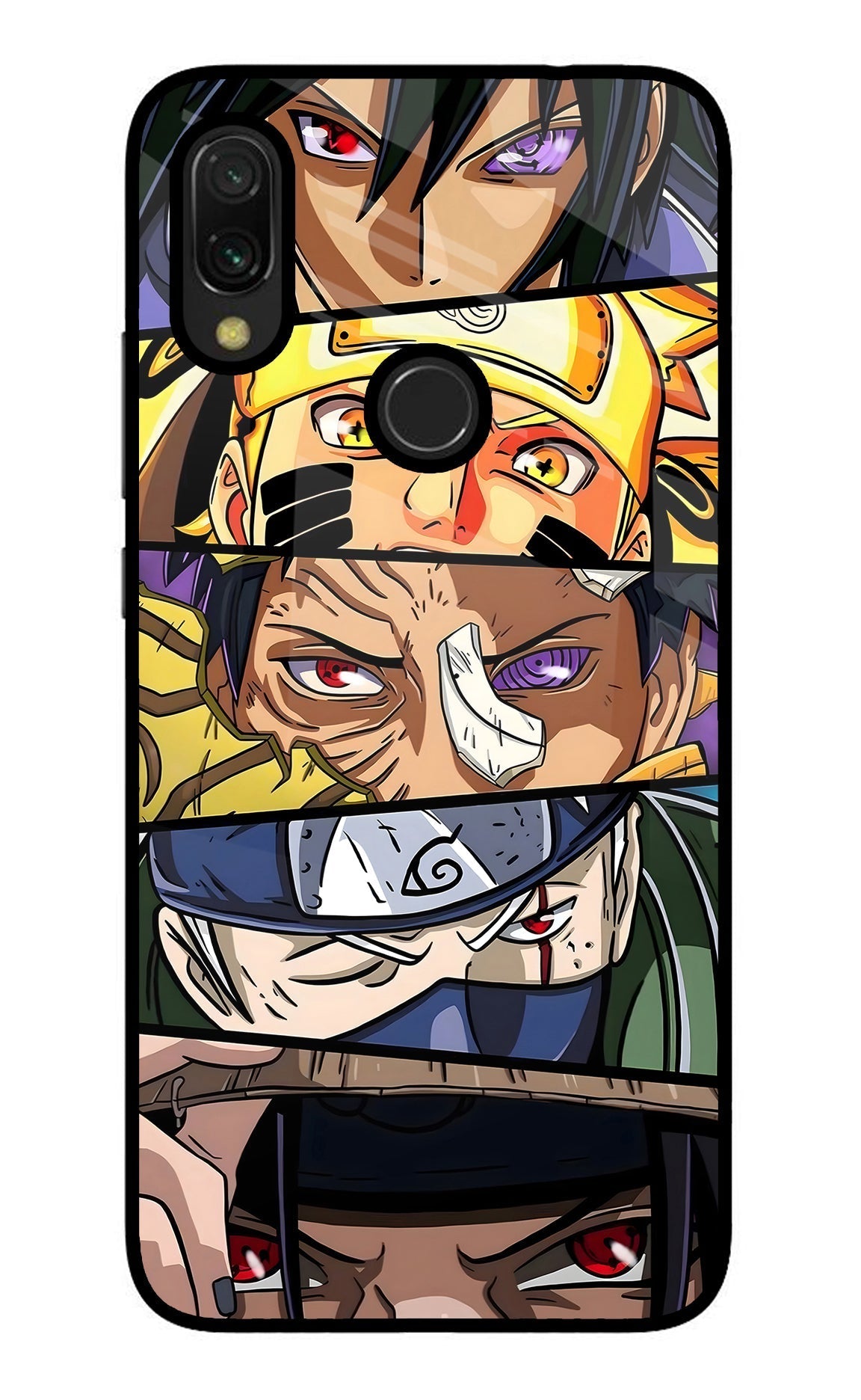 Naruto Character Case for Redmi Y3