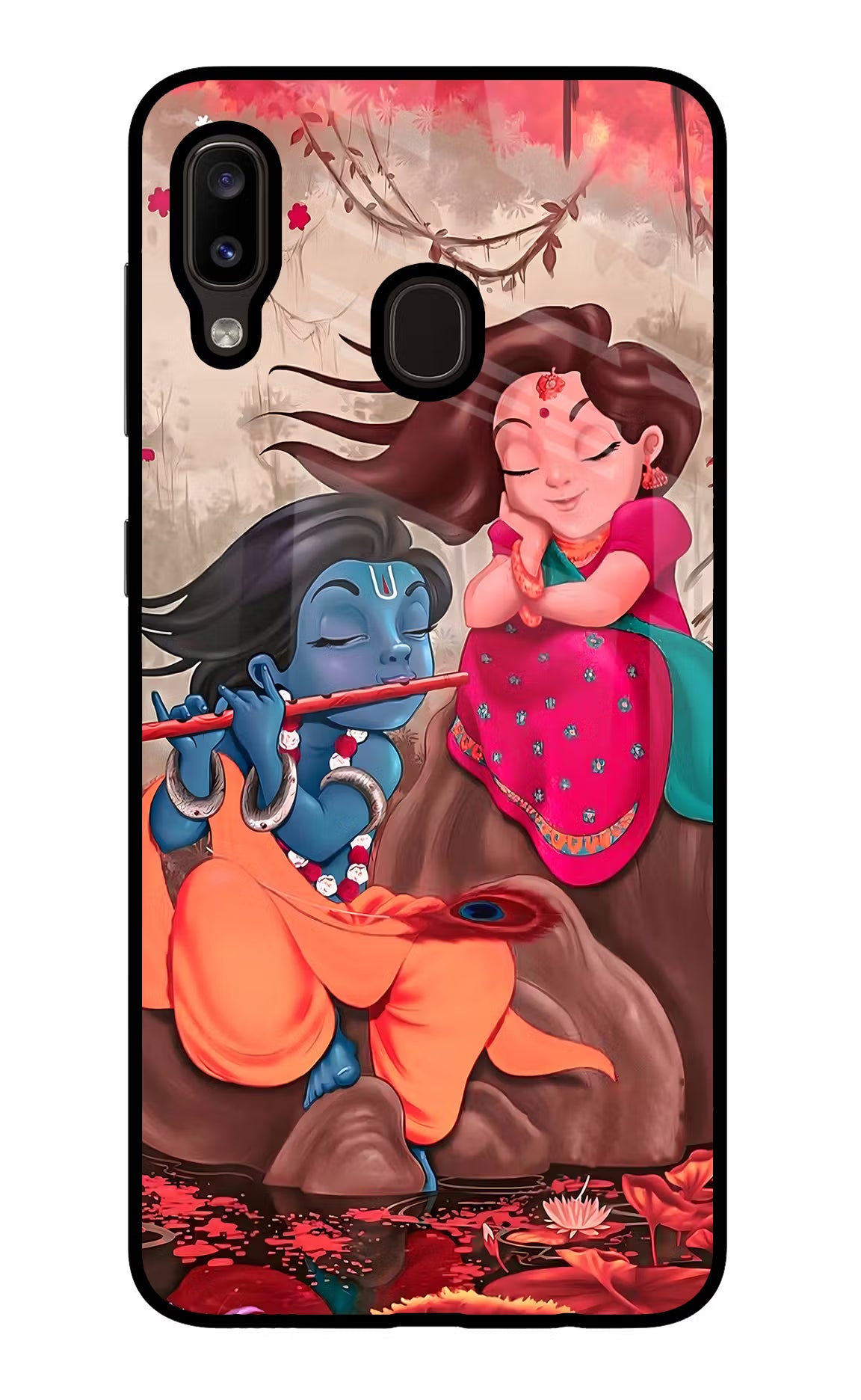 Radhe Krishna Case for Samsung A20/M10s by Casekaro