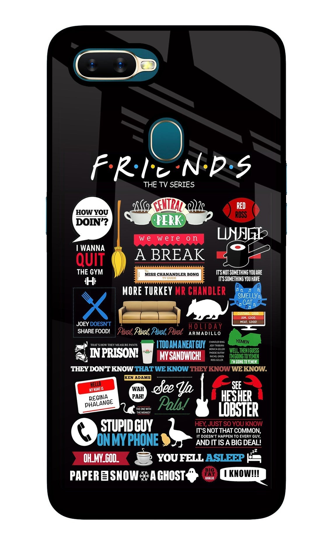 FRIENDS Case for Oppo A7/A5s/A12