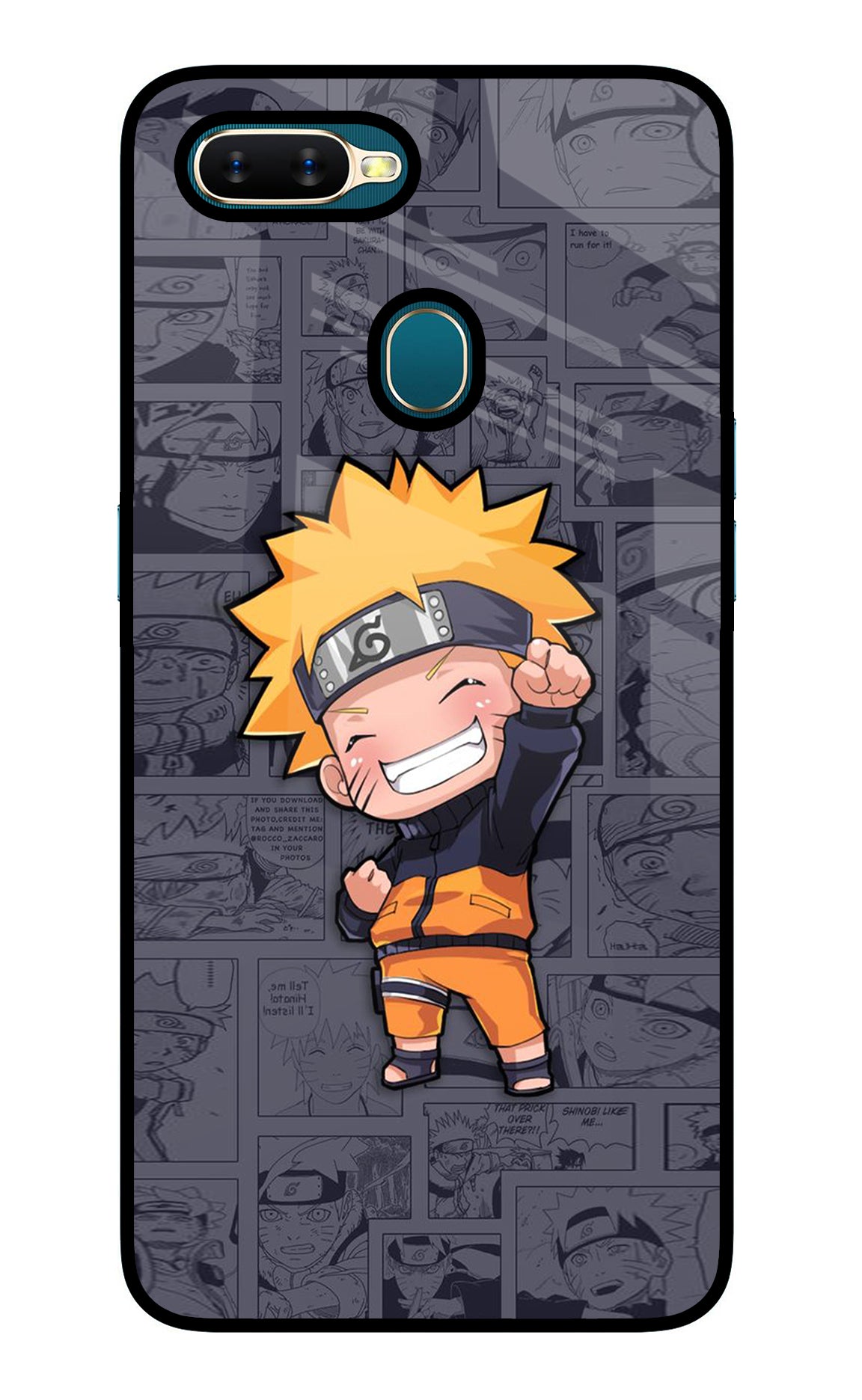 Chota Naruto Case for Oppo A7/A5s/A12