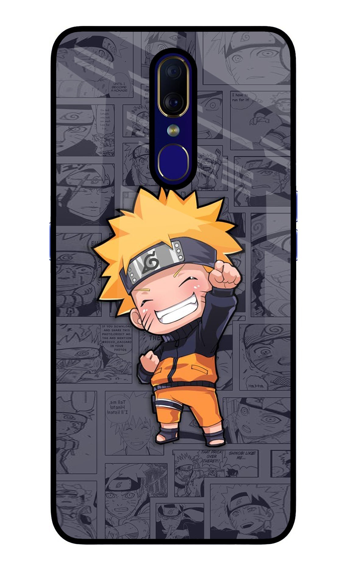 Chota Naruto Case for Oppo F11