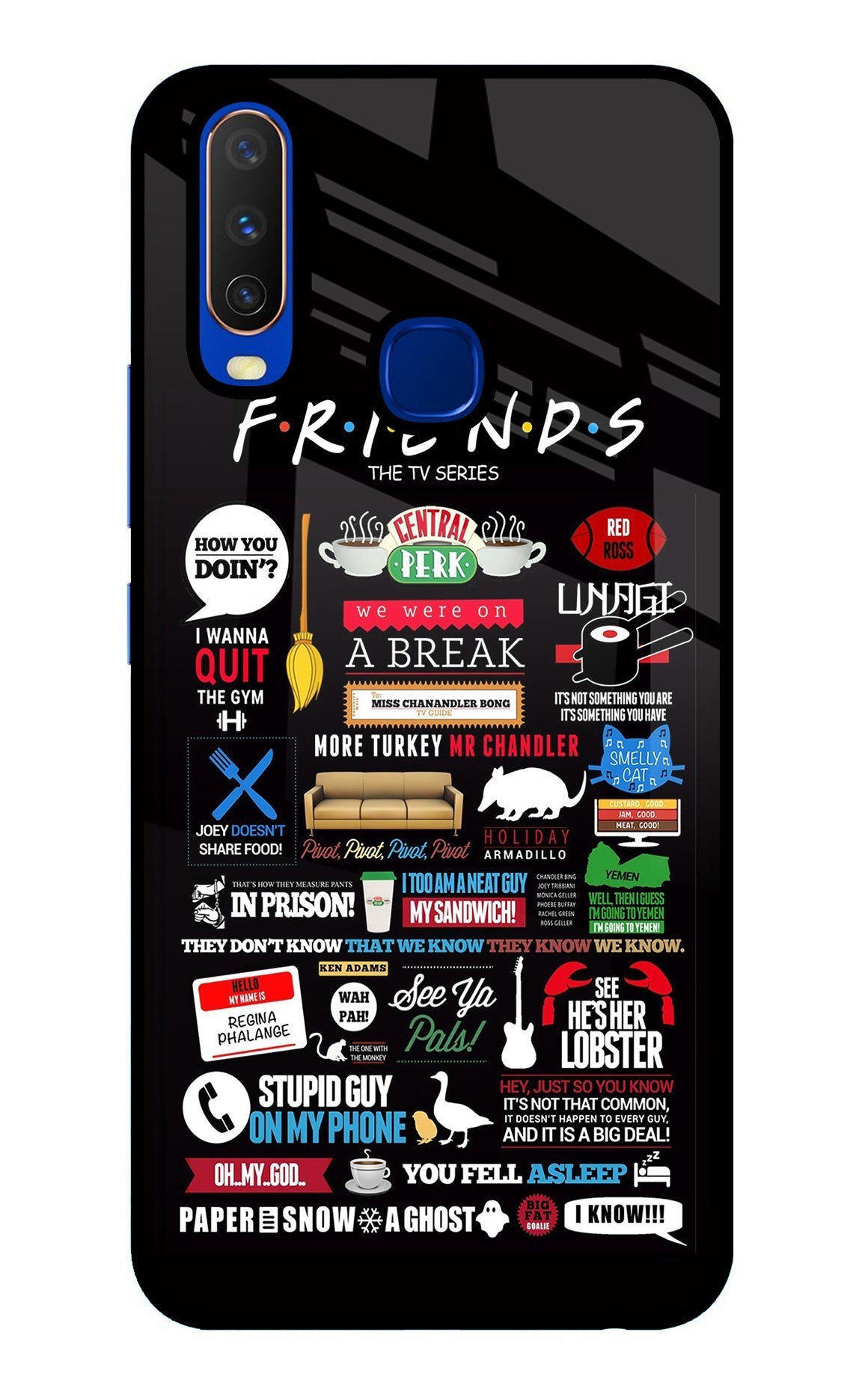 FRIENDS Case for Vivo Y15/Y17