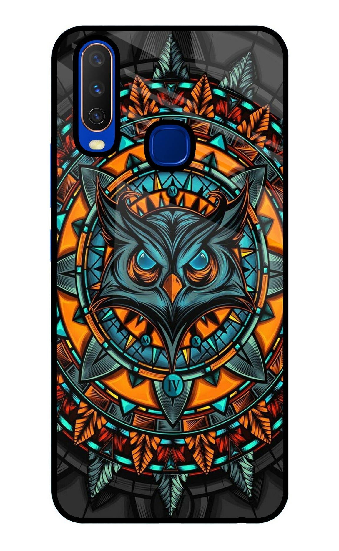 Angry Owl Art Case for Vivo Y15/Y17