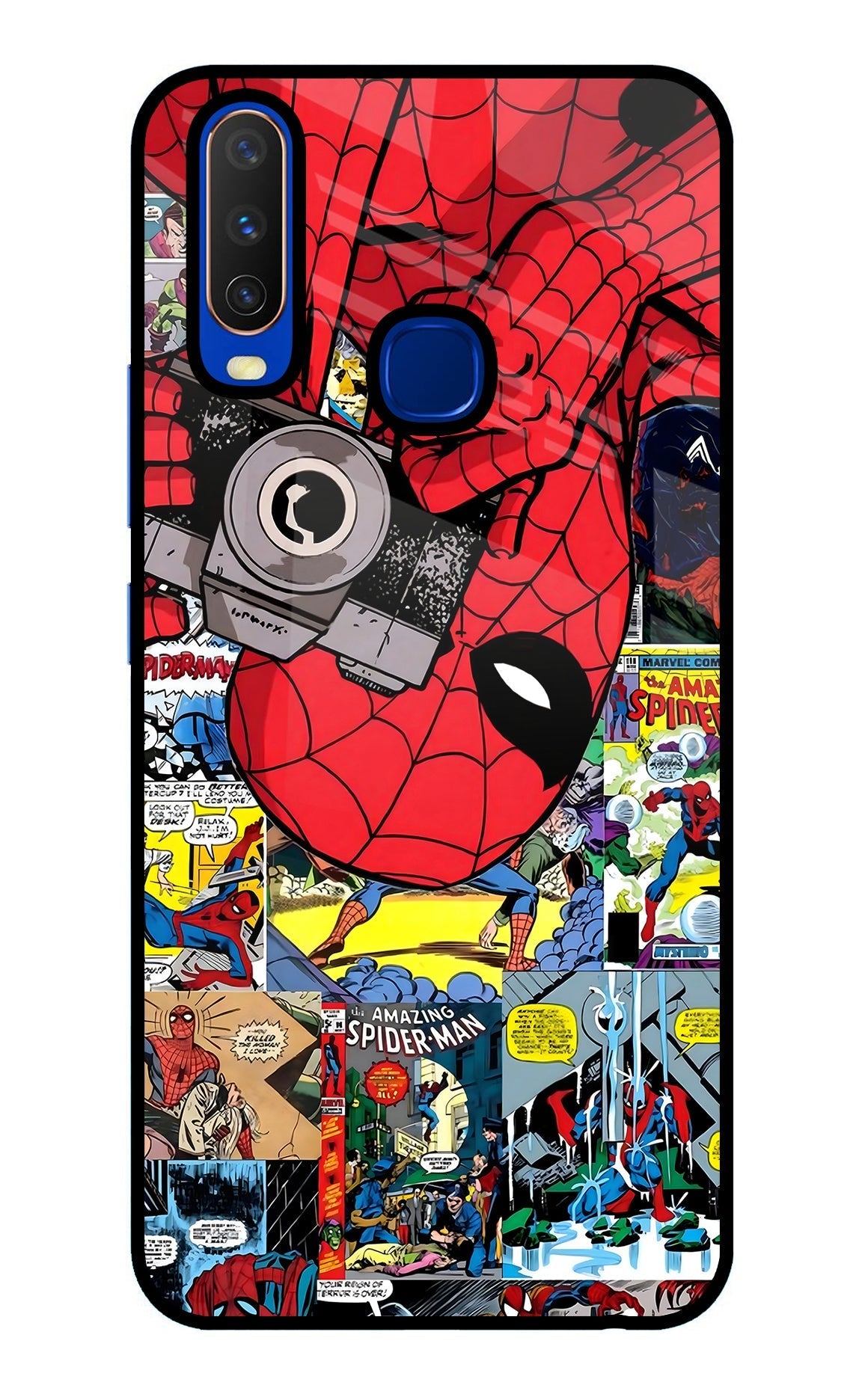 Spider Man Case for Vivo Y15/Y17