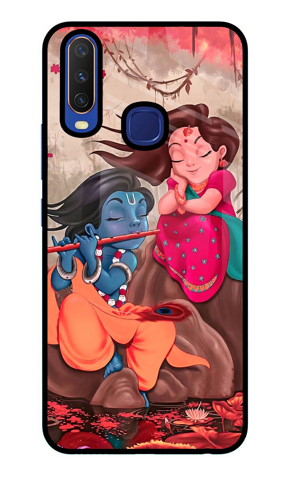 Radhe Krishna Case for Vivo Y11/Y12/U10