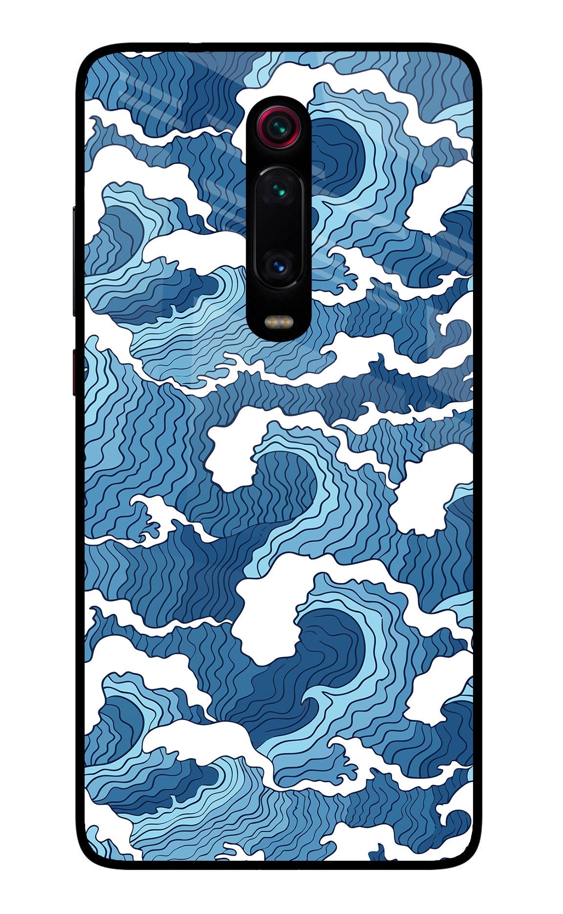 Blue Waves Case for Redmi K20/K20 Pro