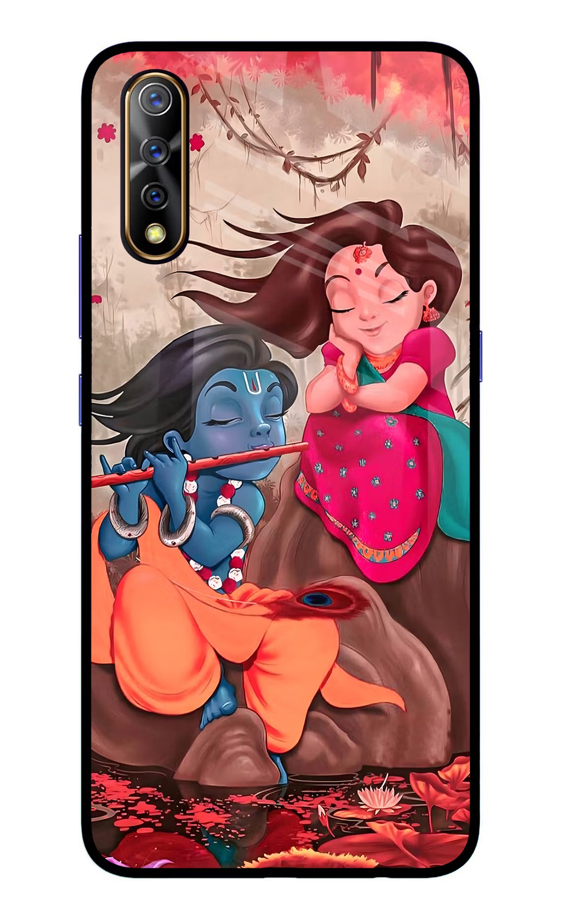 Radhe Krishna Case for Vivo S1/Z1x by Casekaro
