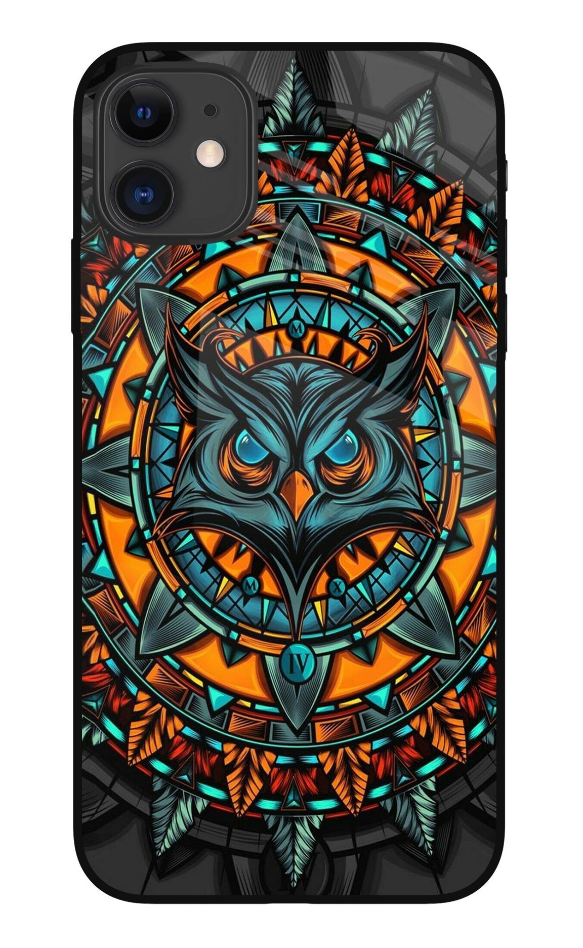 Angry Owl Art Case for iPhone 11