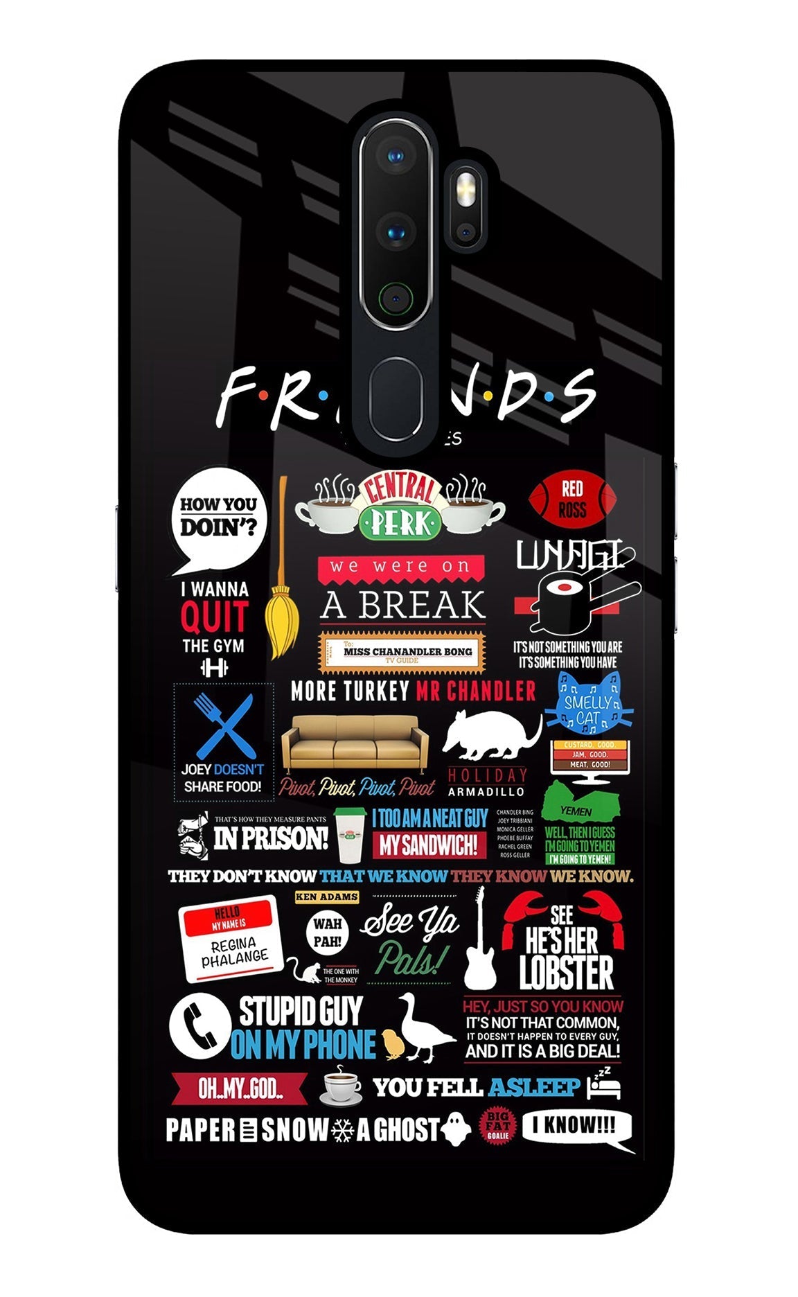 FRIENDS Case for Oppo A5 2020/A9 2020