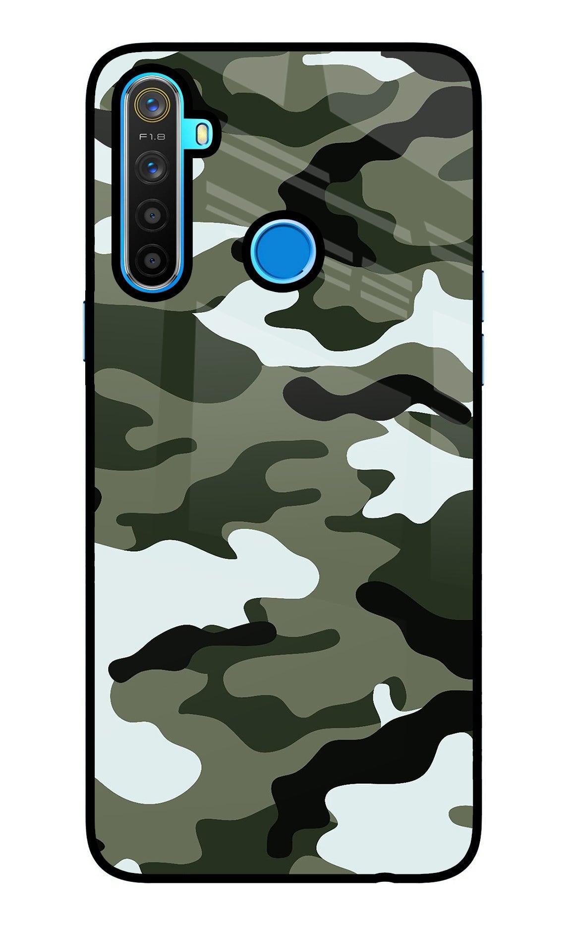 Camouflage Case for Realme 5/5i/5s