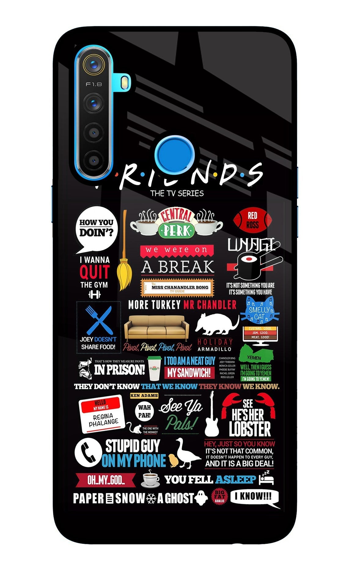 FRIENDS Case for Realme 5/5i/5s