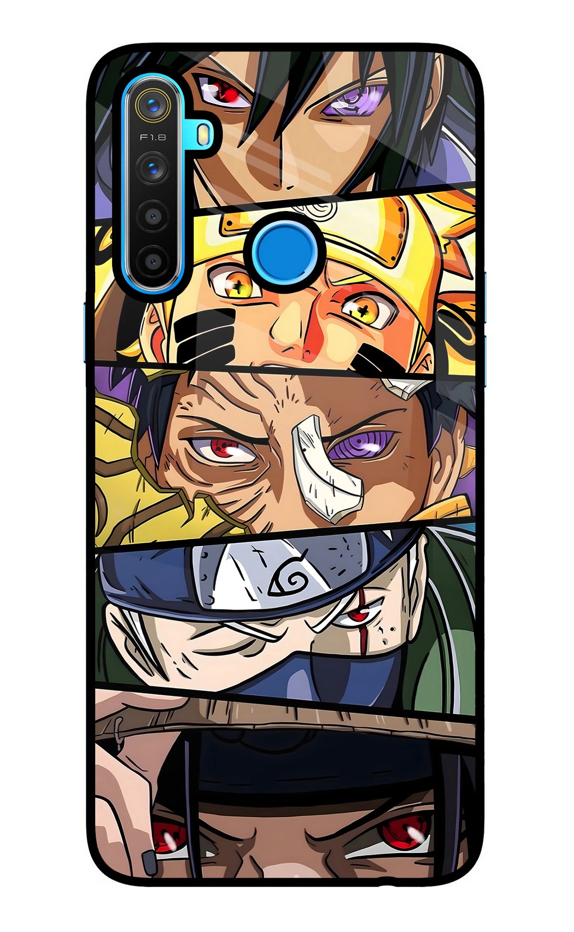 Naruto Character Case for Realme 5/5i/5s