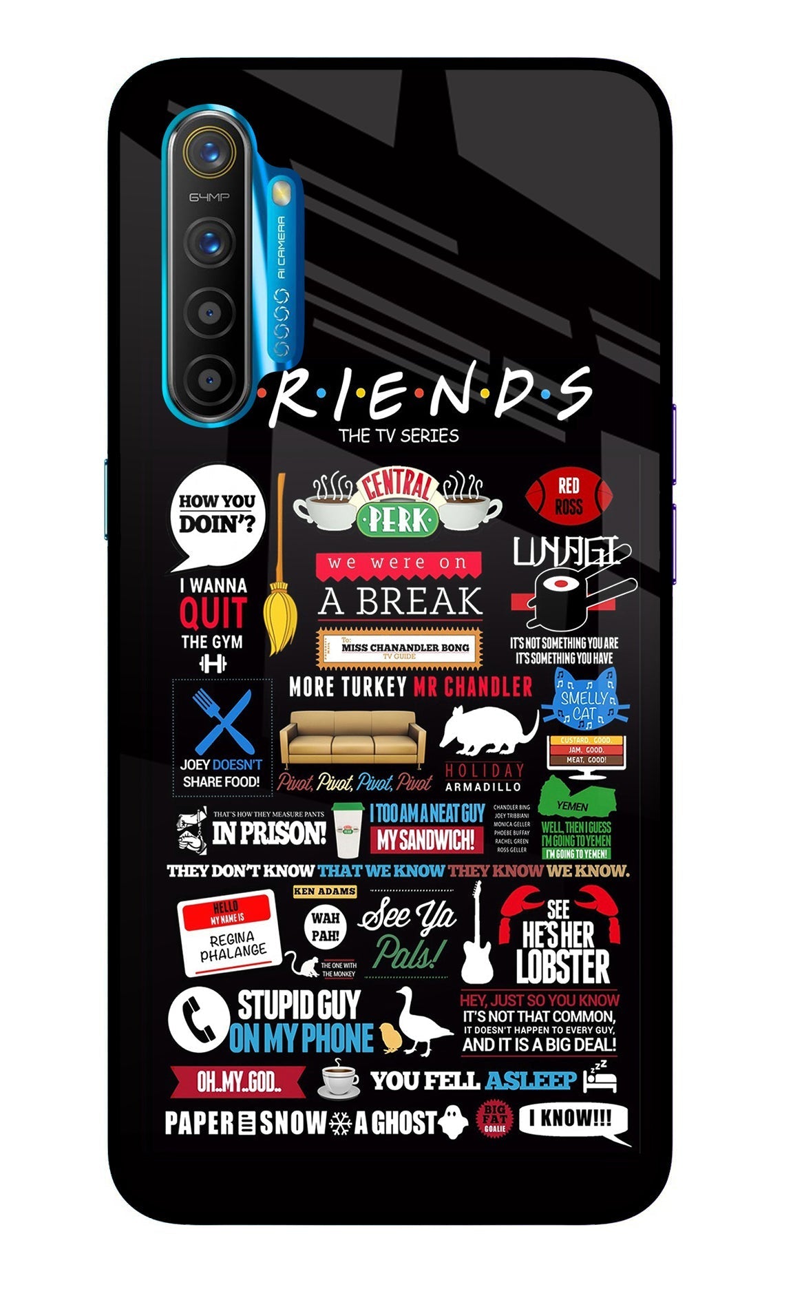 FRIENDS Case for Realme XT/X2