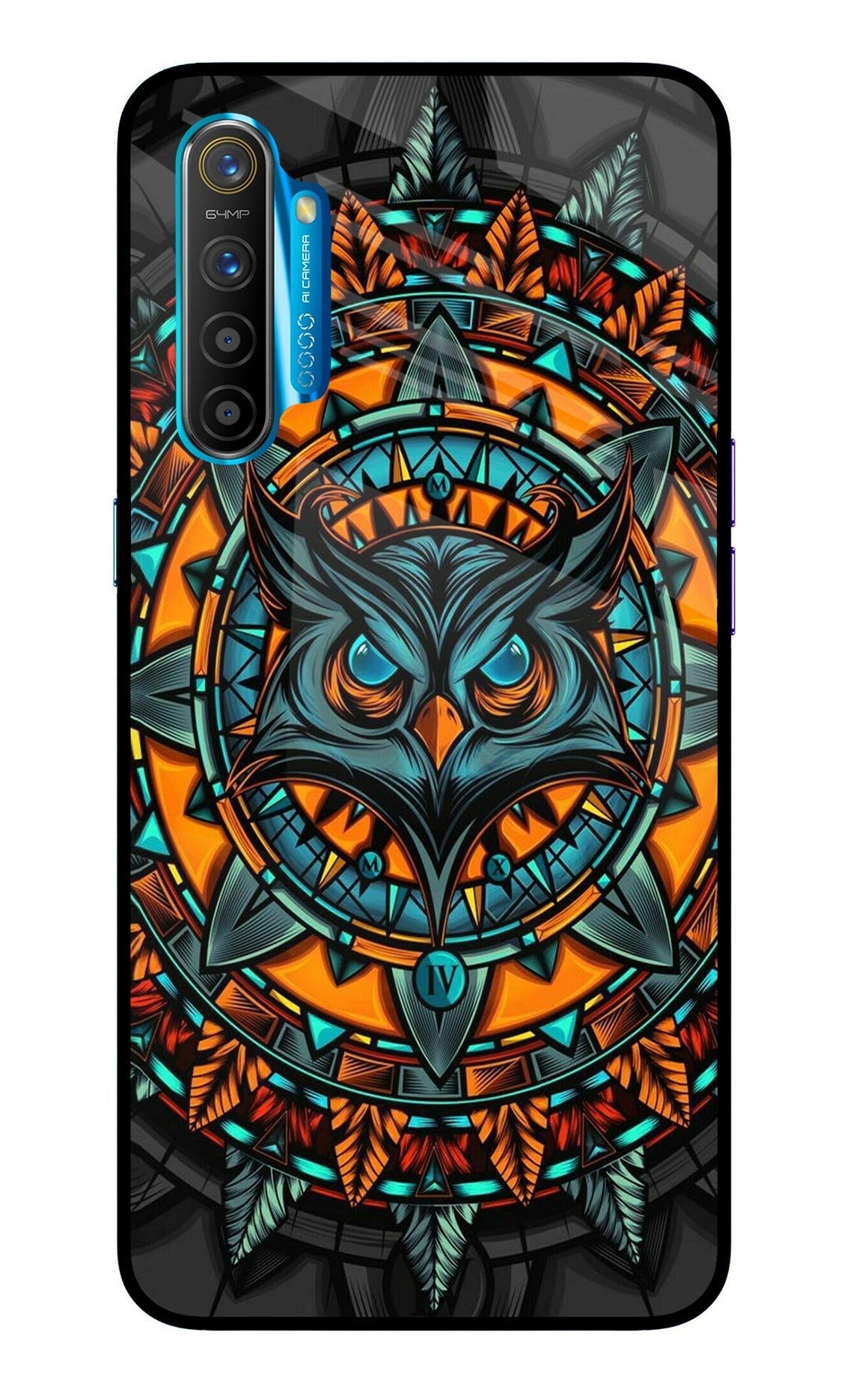 Angry Owl Art Case for Realme XT/X2