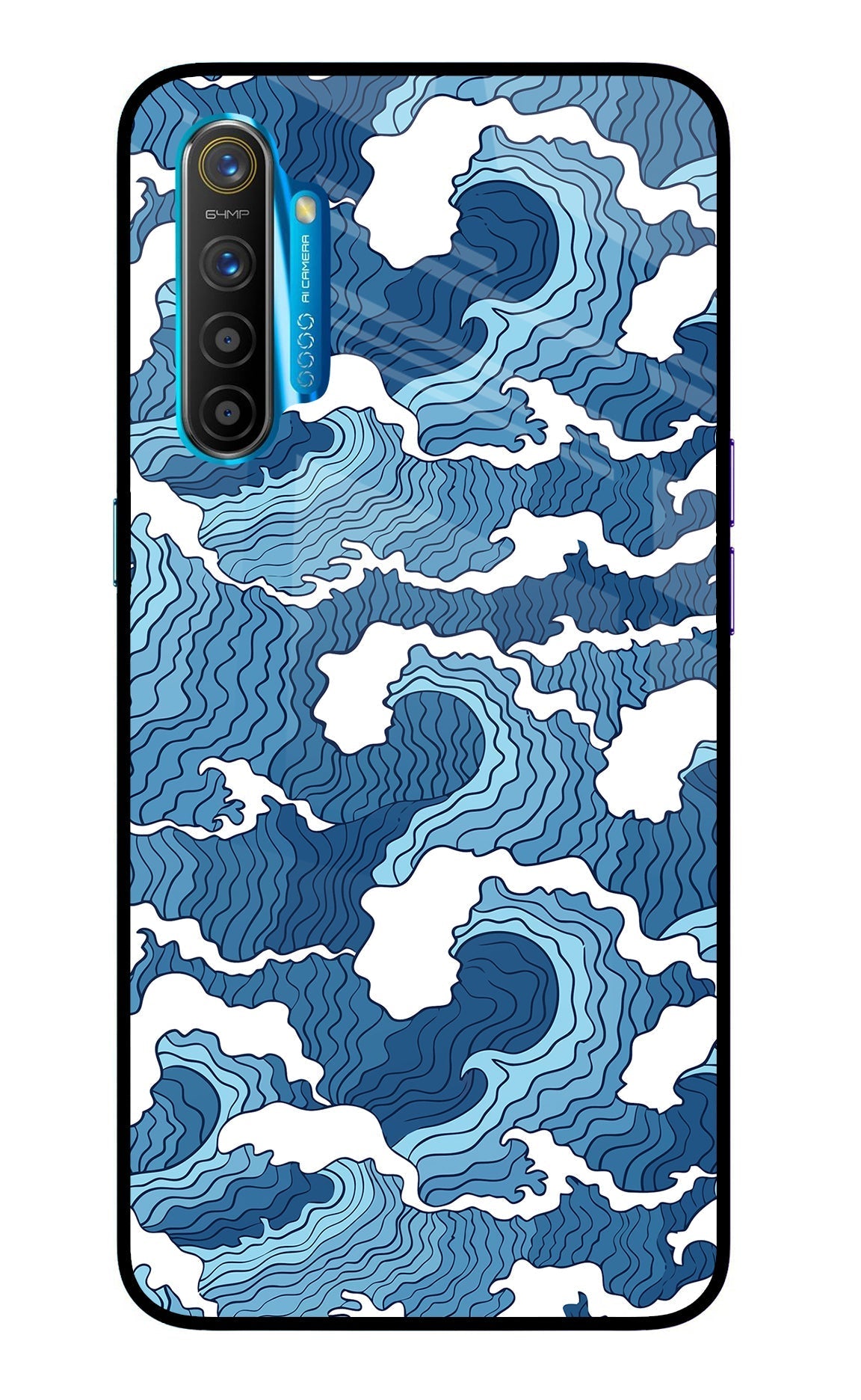 Blue Waves Case for Realme XT/X2