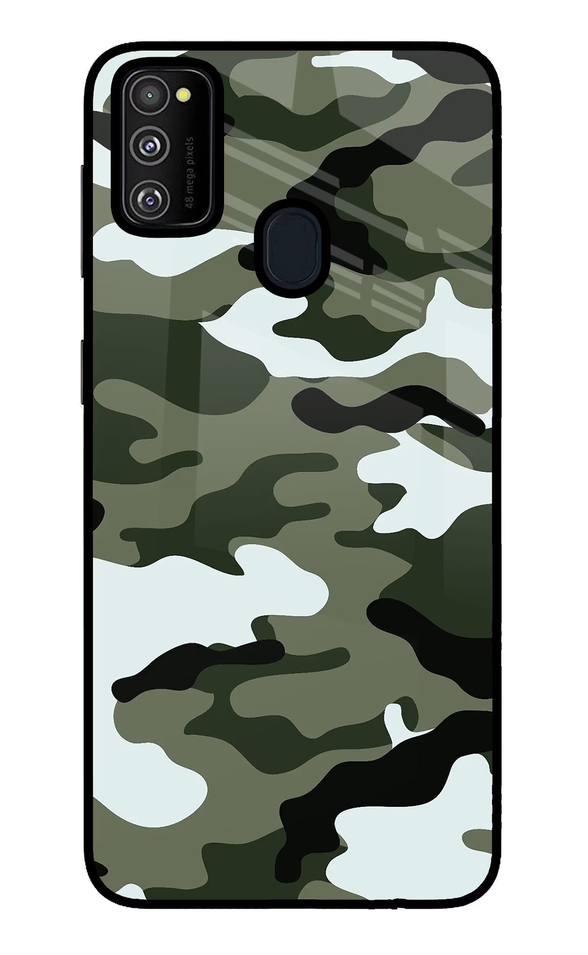 Camouflage Case for Samsung M30s by Casekaro
