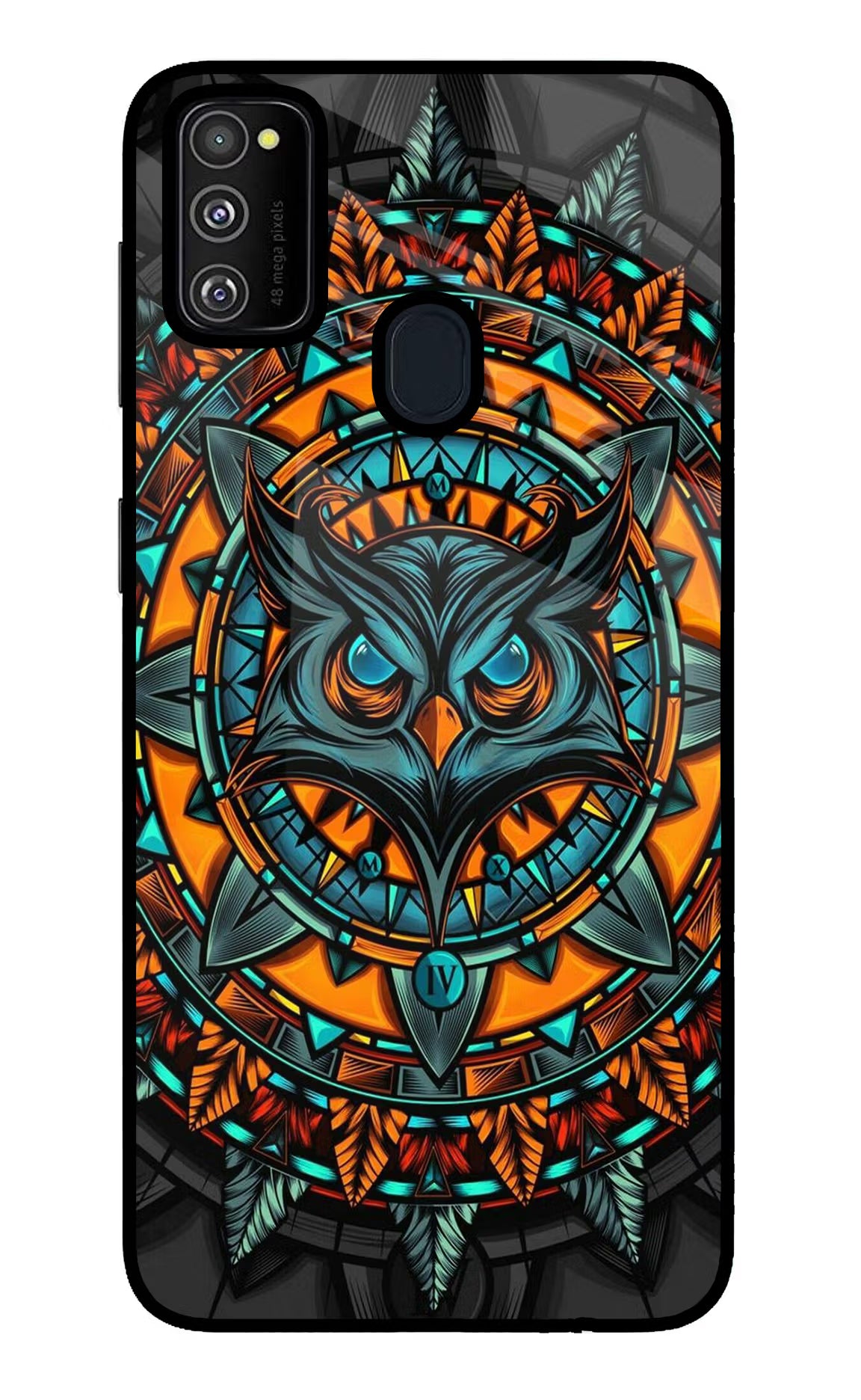 Angry Owl Art Case for Samsung M30s by Casekaro