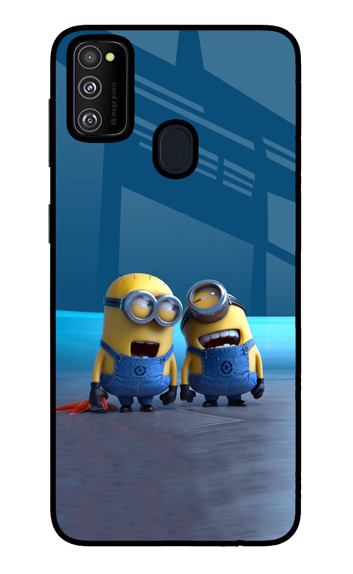 Minion Laughing Case for Samsung M30s by Casekaro