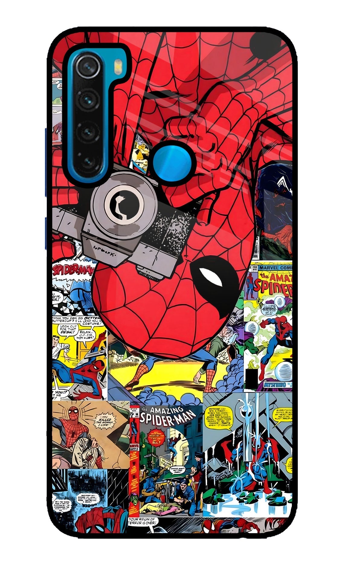 Spider Man Case for Redmi Note 8