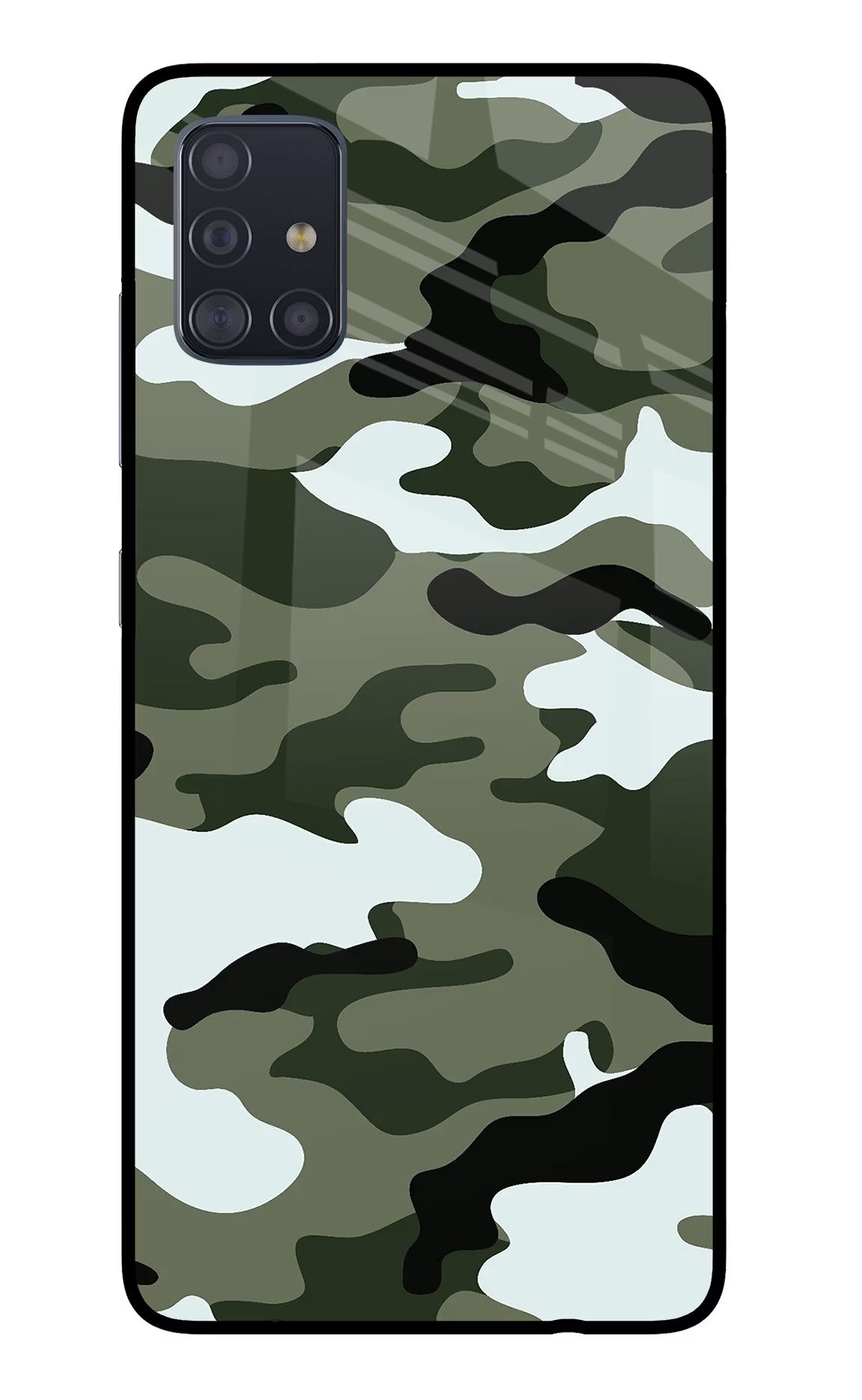 Camouflage Case for Samsung A51 by Casekaro