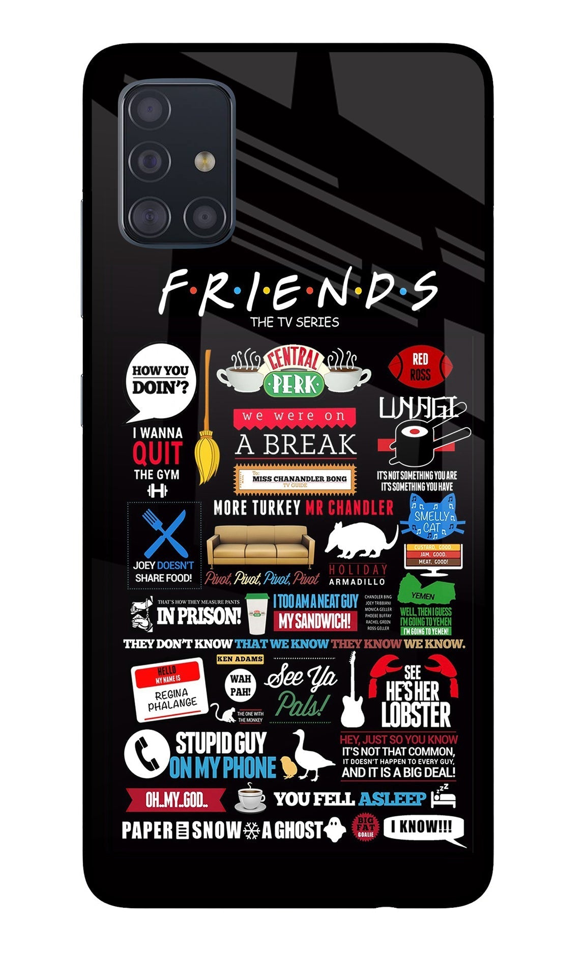 FRIENDS Case for Samsung A51