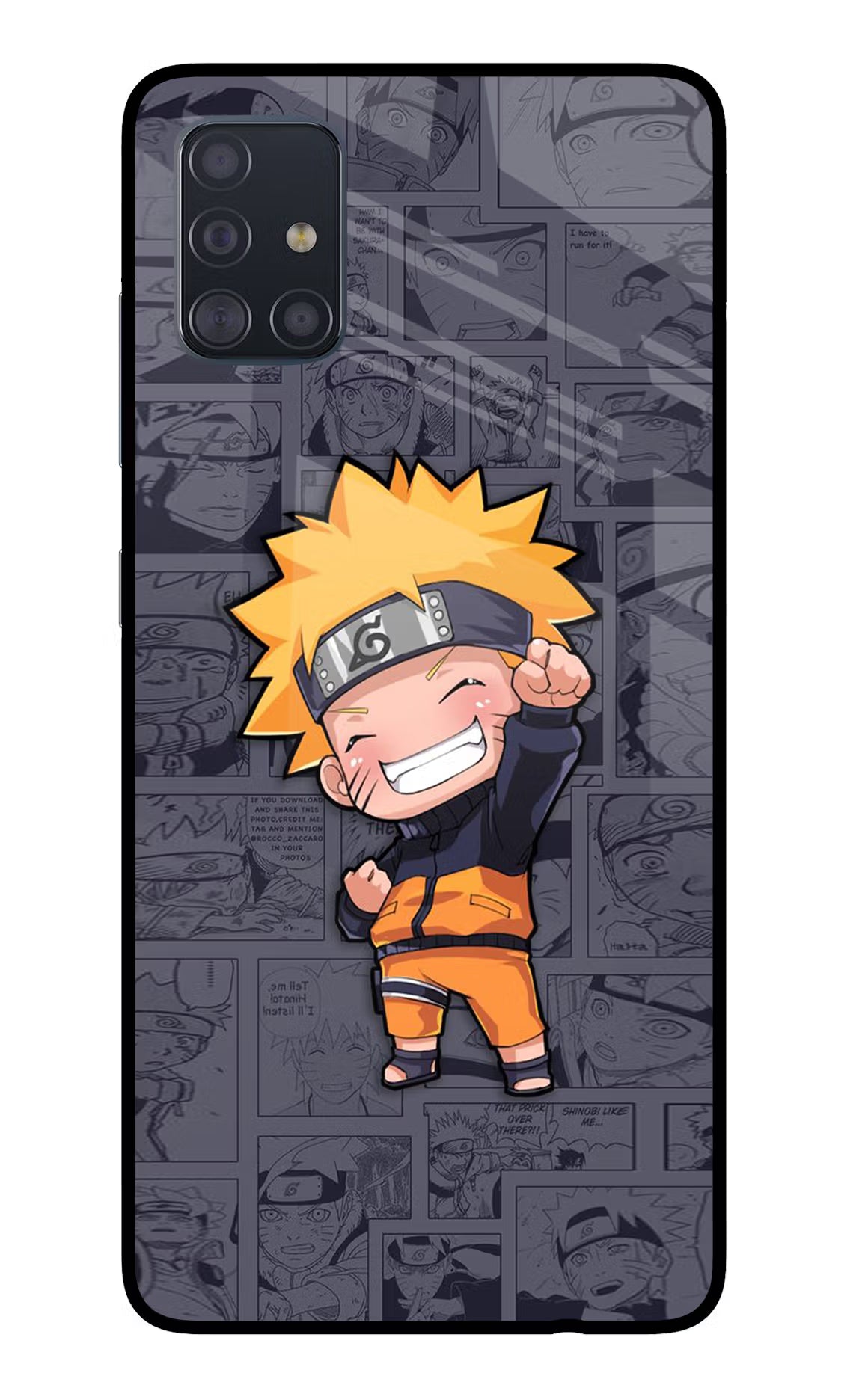 Chota Naruto Case for Samsung A51 by Casekaro