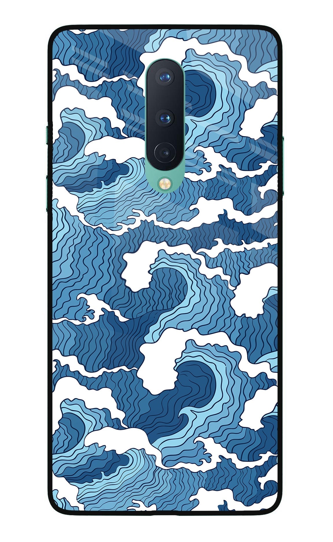 Blue Waves Case for Oneplus 8