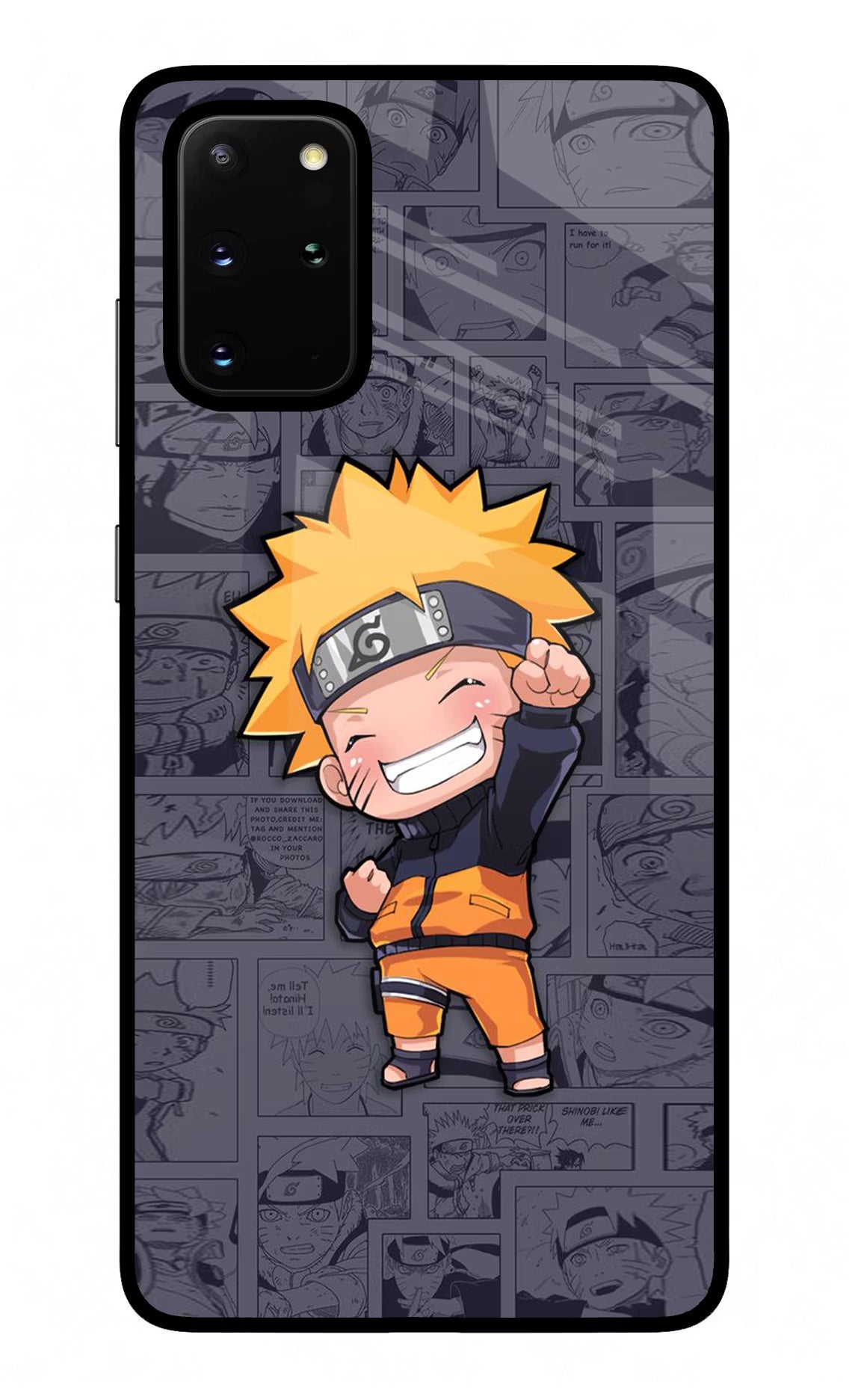Chota Naruto Case for Samsung S20 Plus by Casekaro