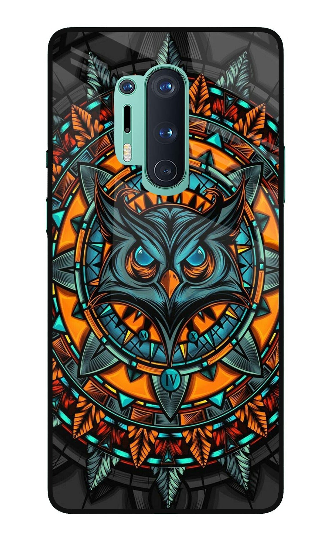 Angry Owl Art Case for Oneplus 8 Pro