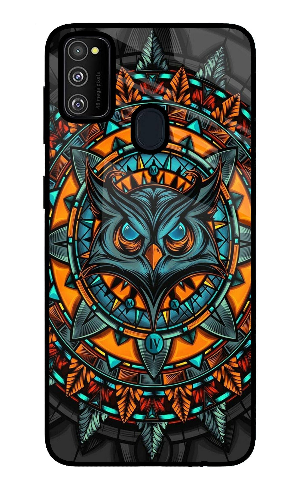 Angry Owl Art Case for Samsung M21 2020