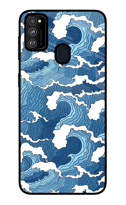 Blue Waves Case for Samsung M21 2020