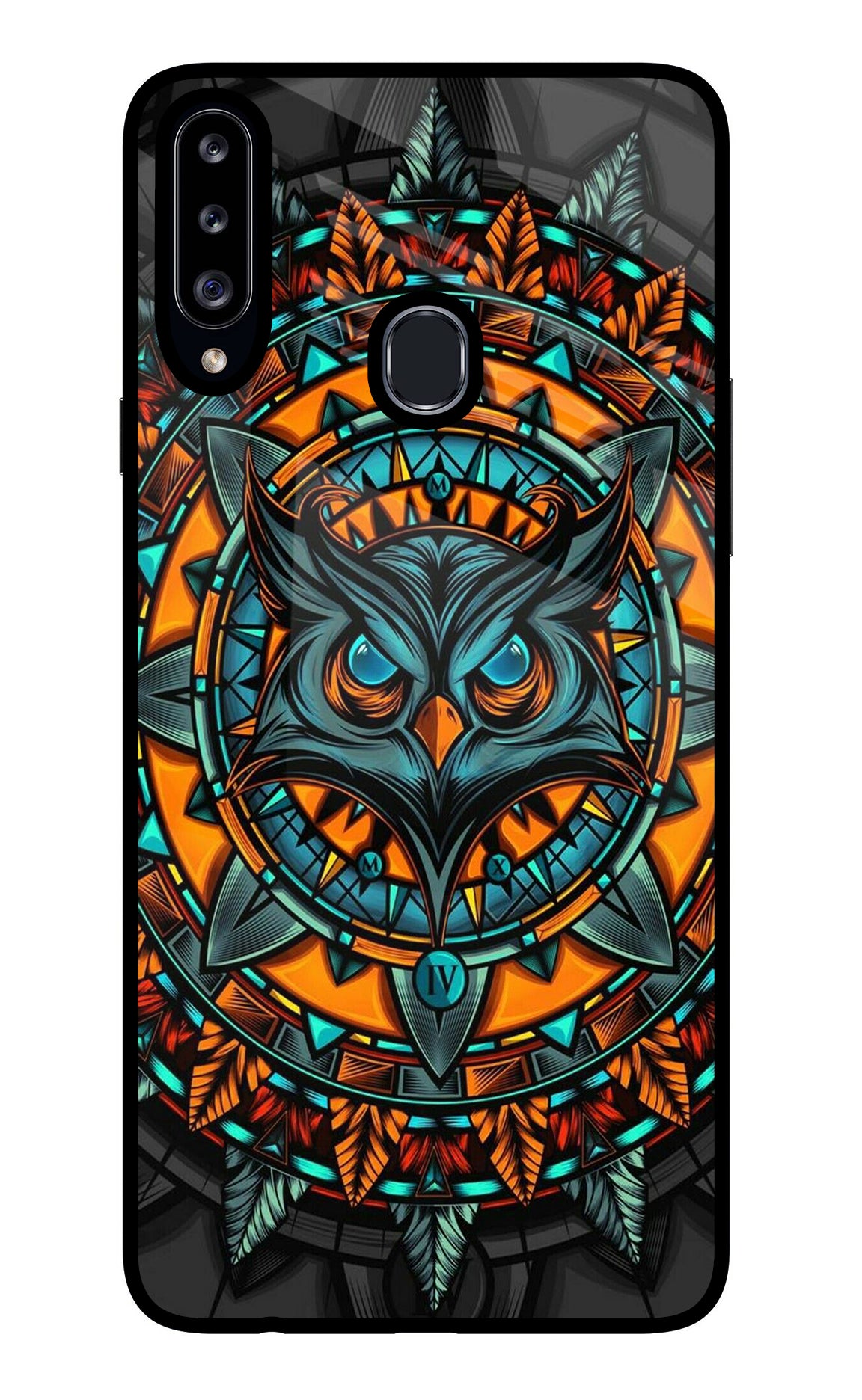 Angry Owl Art Case for Samsung A20s