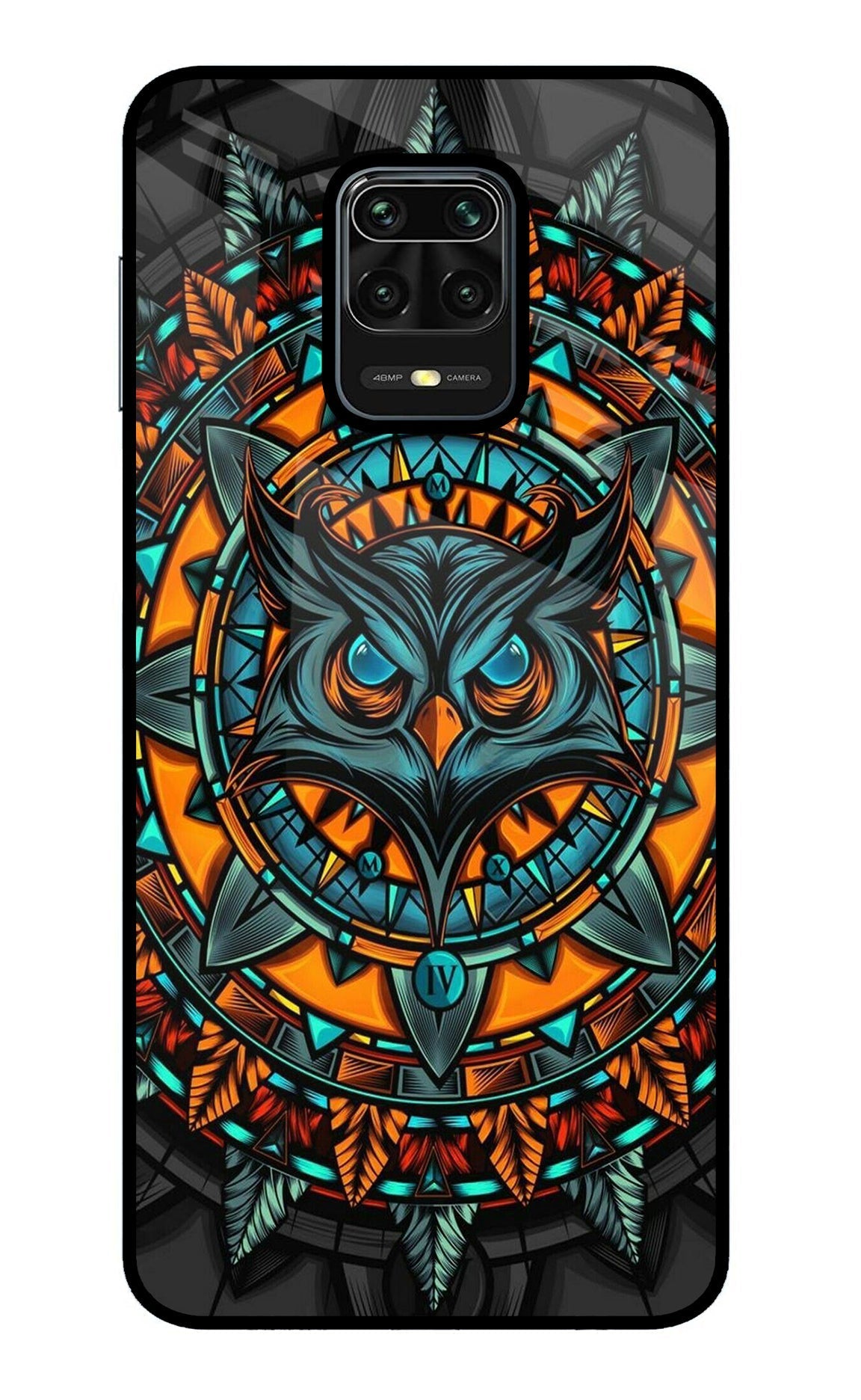 Angry Owl Art Case for Redmi Note 9 Pro/Pro Max