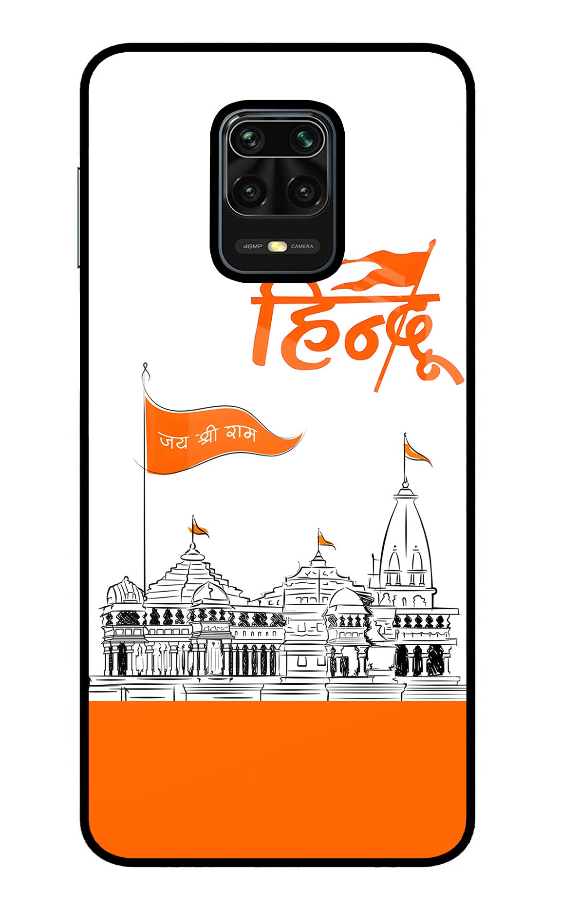 Jai Shree Ram Hindu Case for Redmi Note 9 Pro/Pro Max