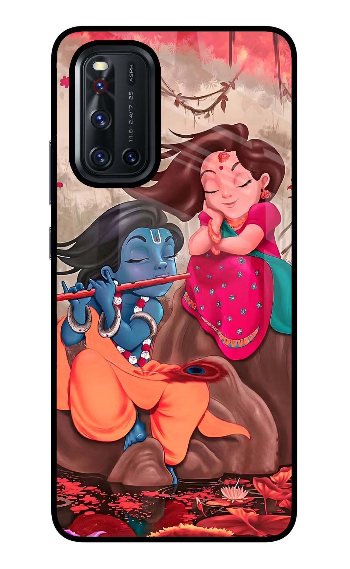 Radhe Krishna Case for Vivo V19 by Casekaro