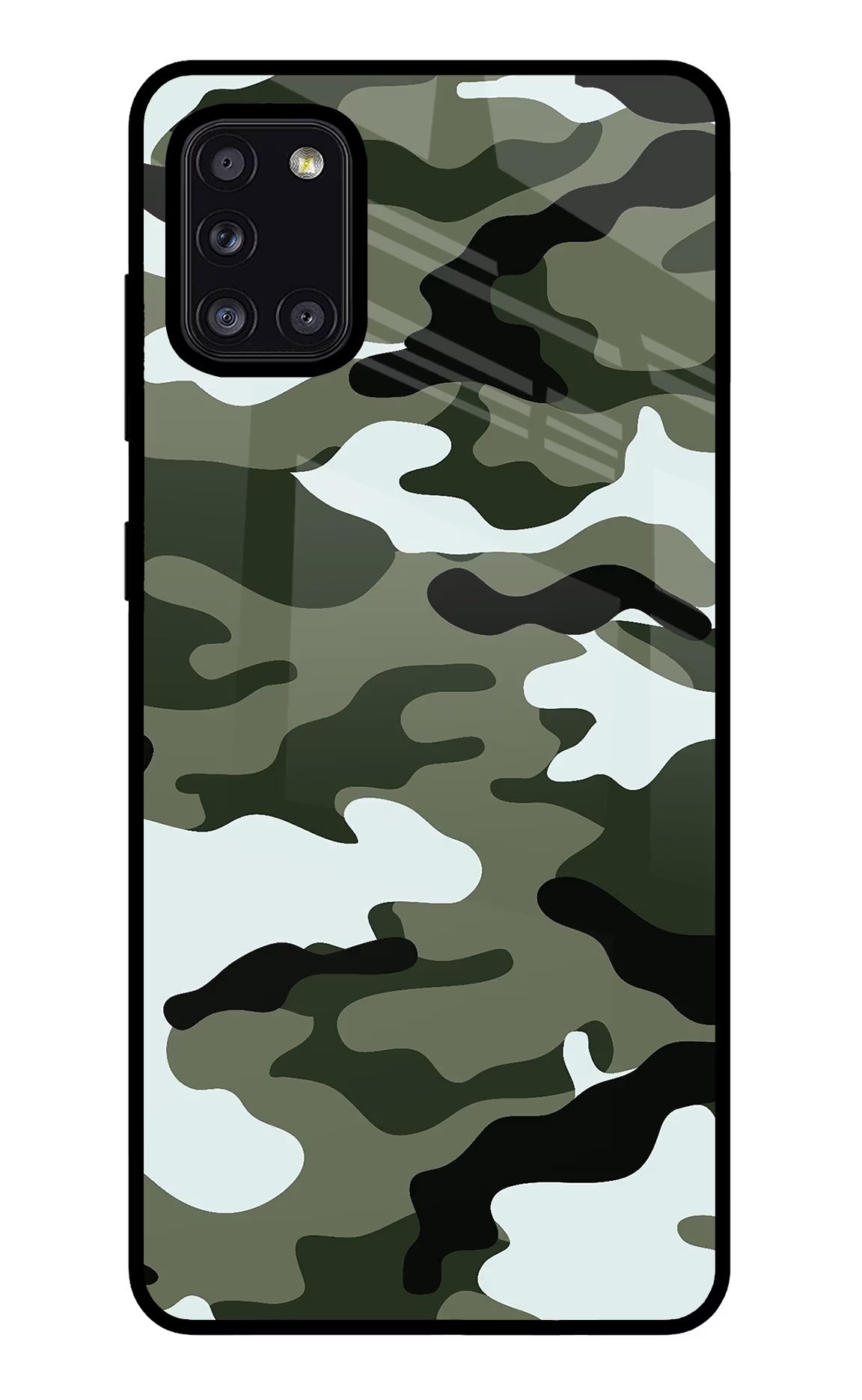 Camouflage Case for Samsung A31 by Casekaro