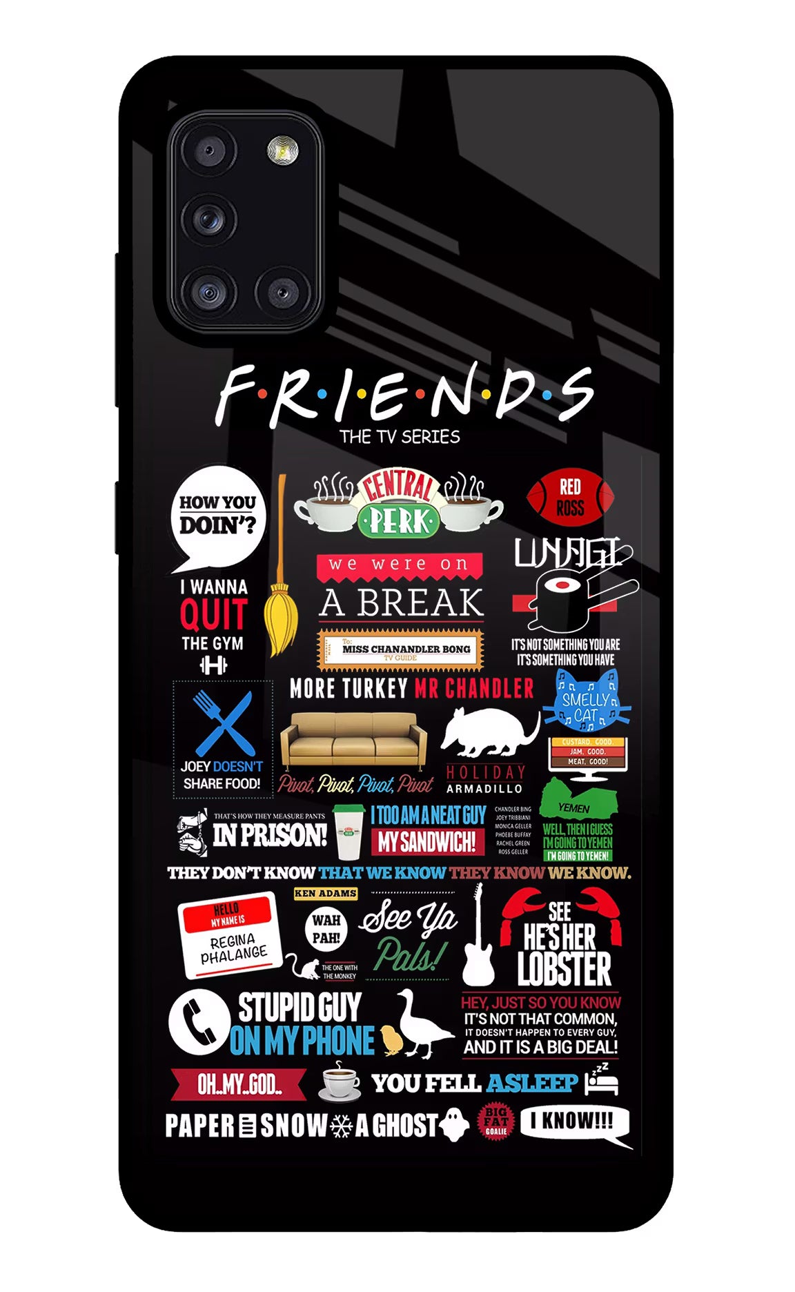 FRIENDS Case for Samsung A31 by Casekaro