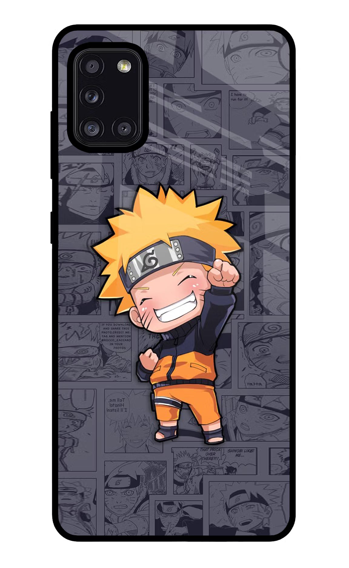 Chota Naruto Case for Samsung A31 by Casekaro