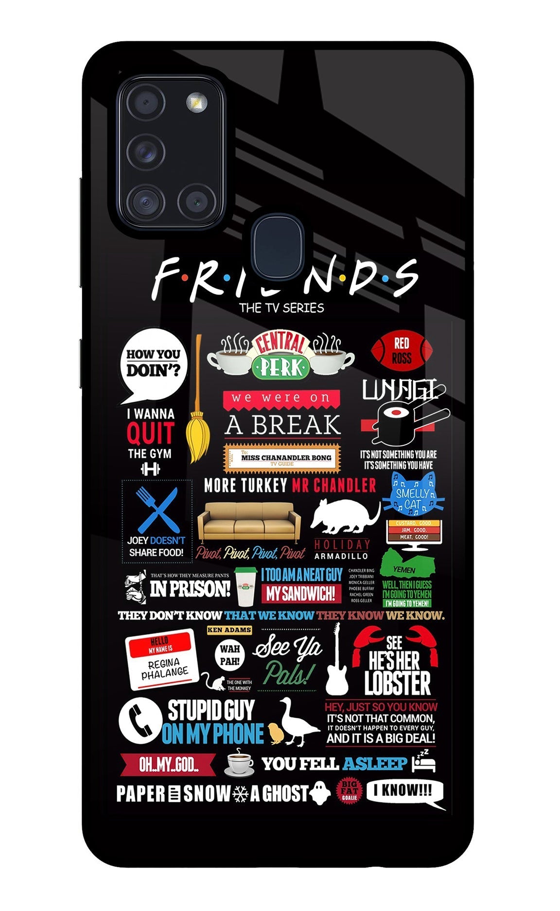 FRIENDS Case for Samsung A21s