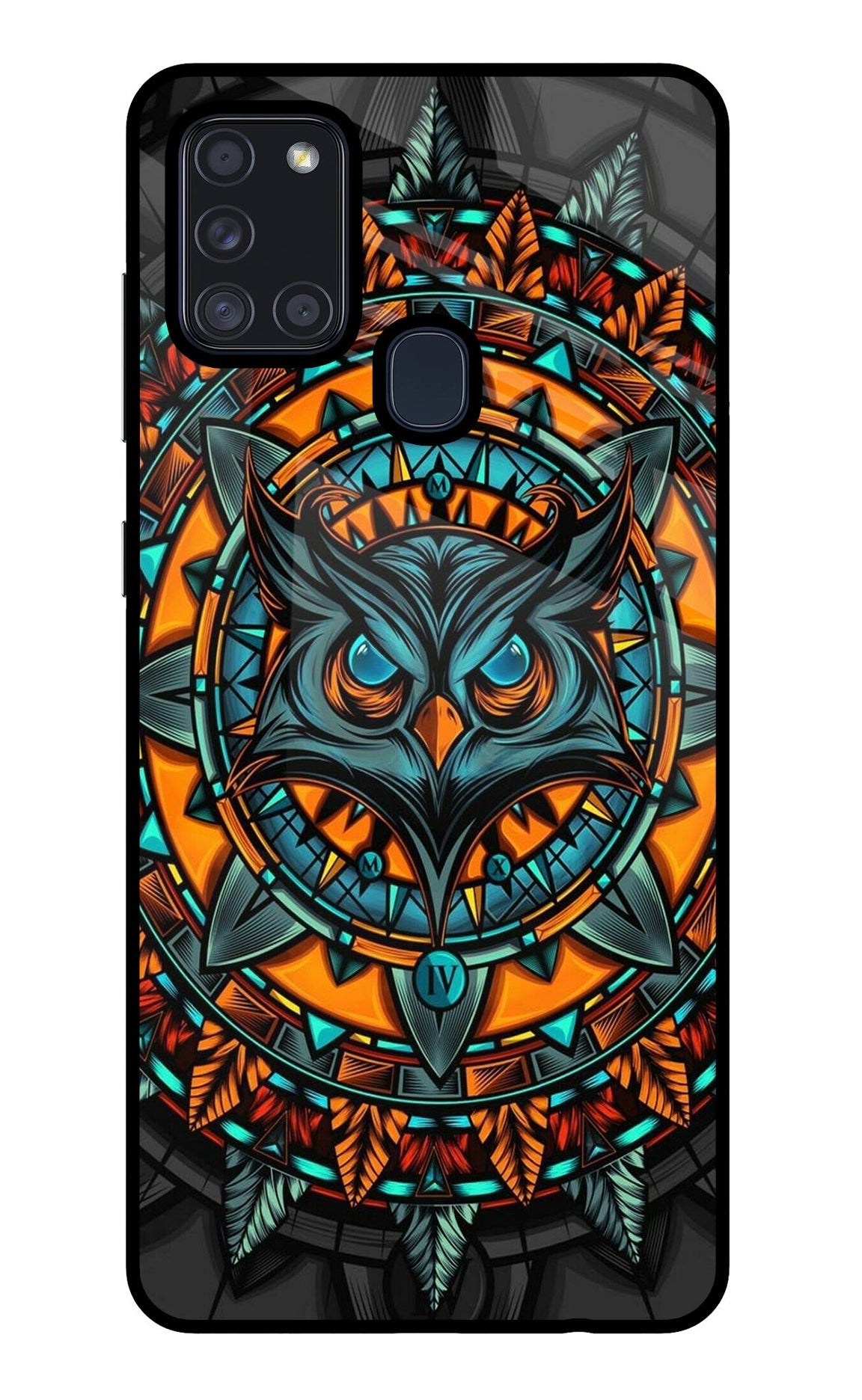 Angry Owl Art Case for Samsung A21s