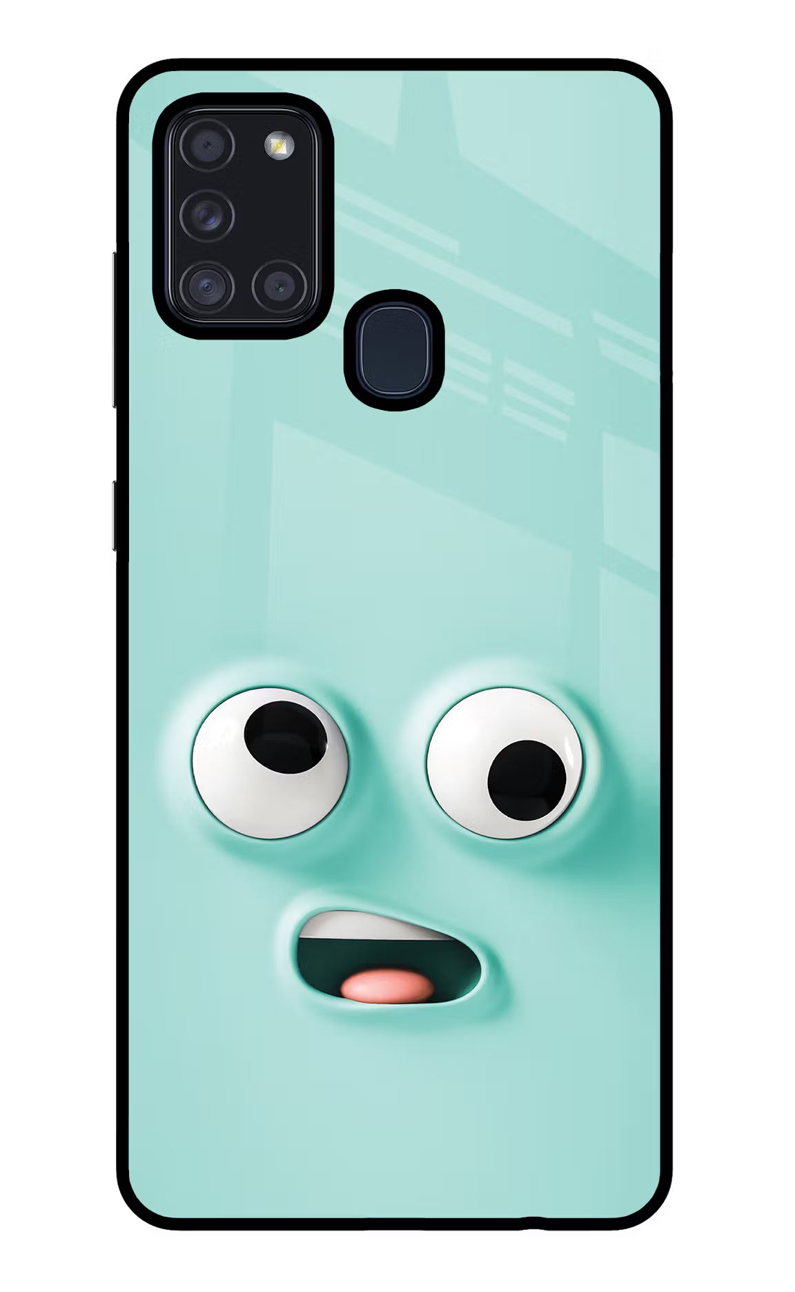 Funny Cartoon Case for Samsung A21s by Casekaro