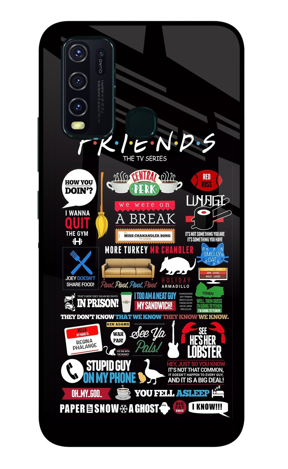 FRIENDS Case for Vivo Y30/Y50