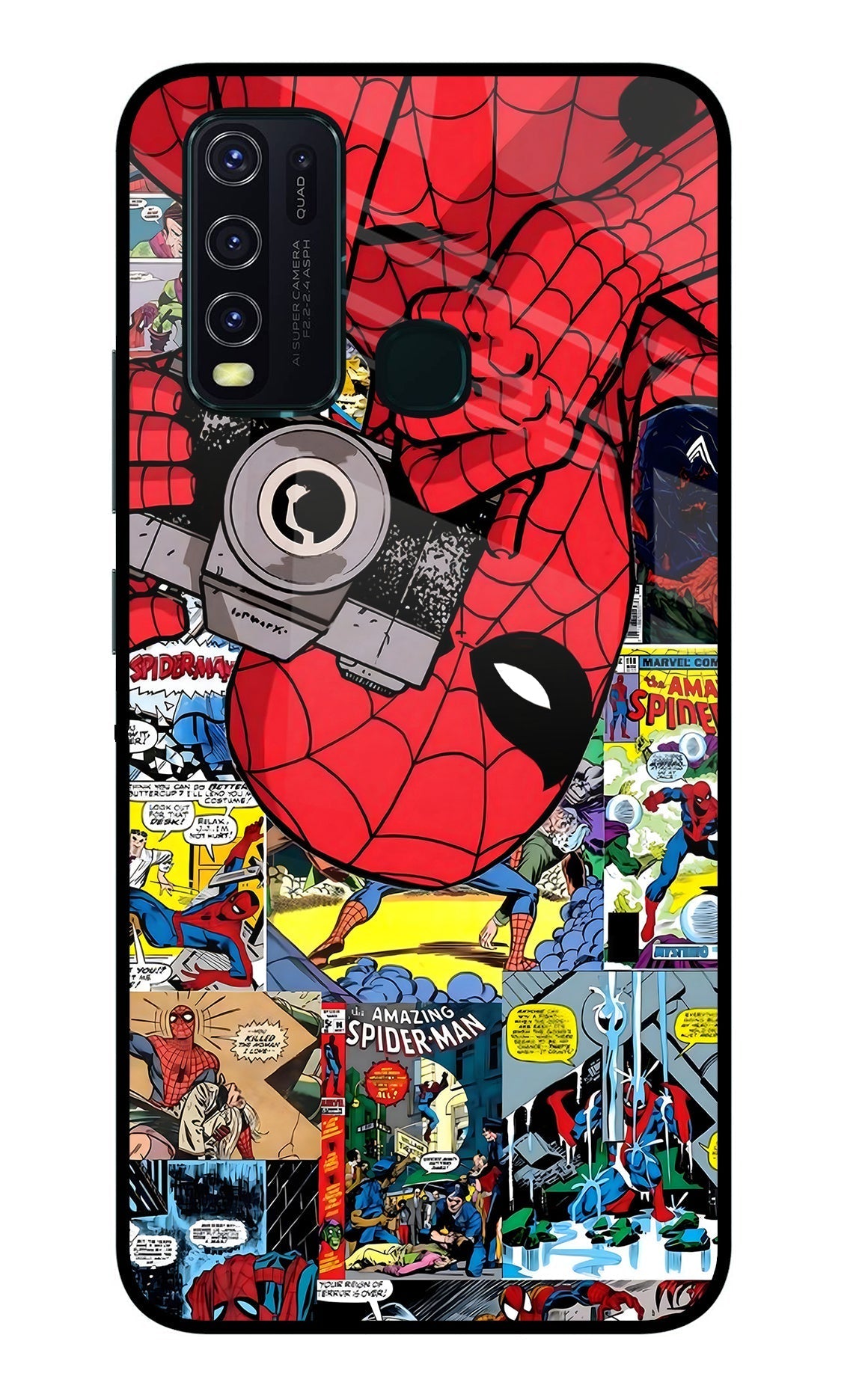 Spider Man Case for Vivo Y30/Y50